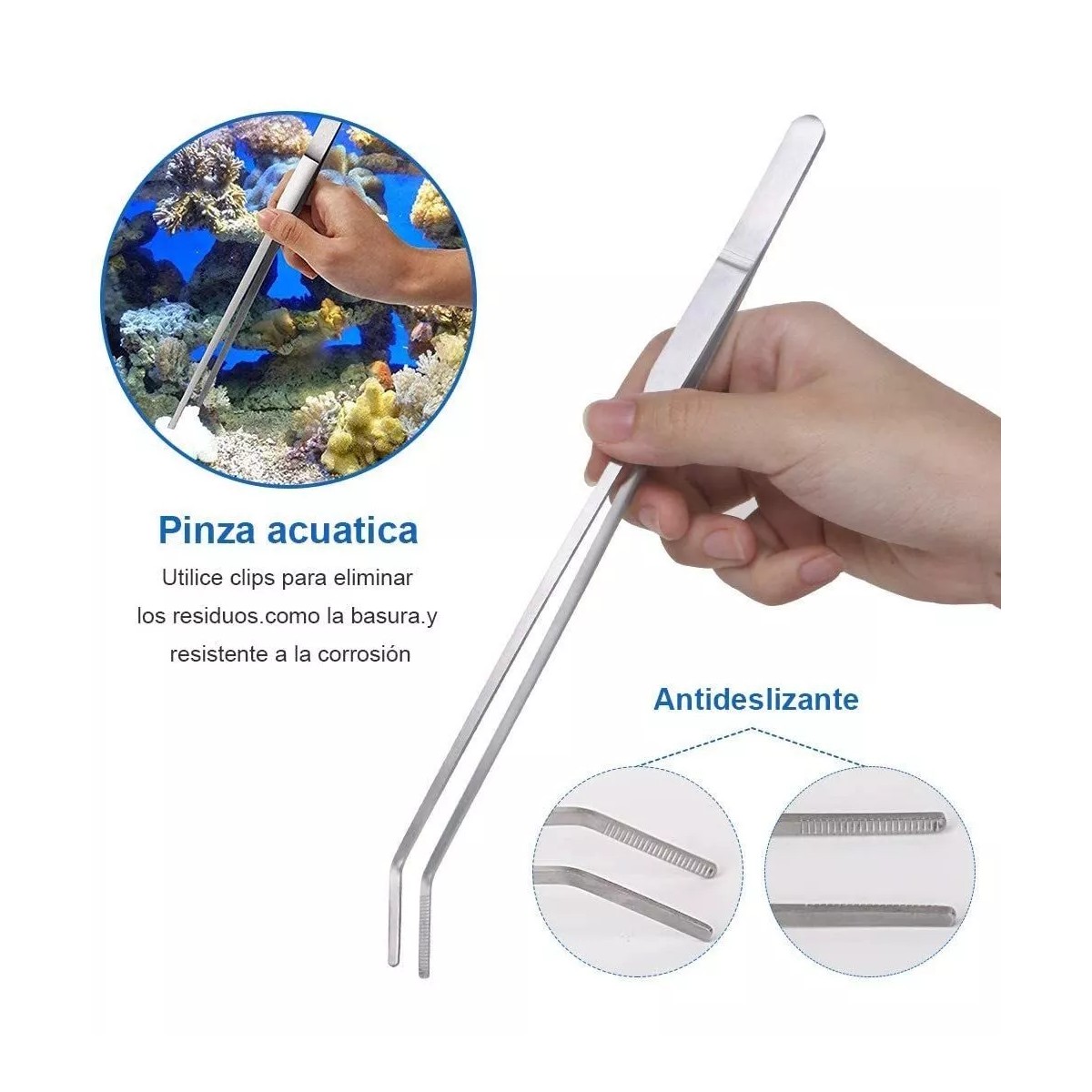 Kits De Herramientas Para Plantas Acuarios Acero Inoxidable image number null
