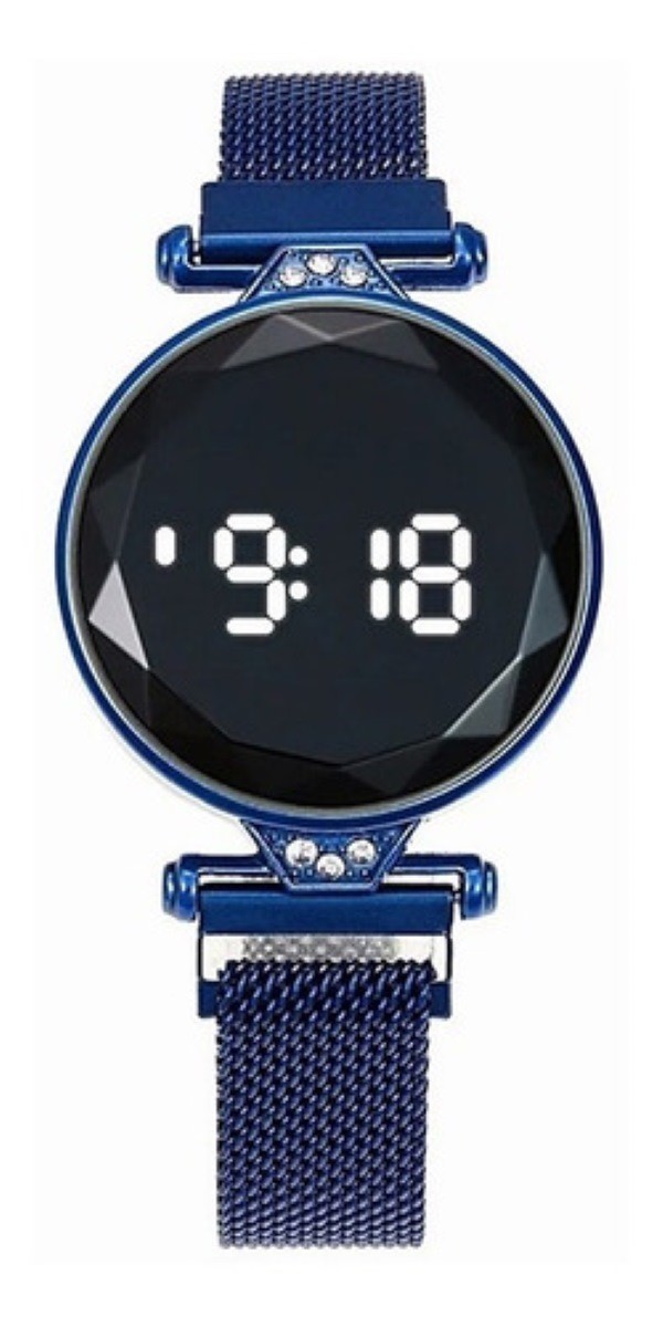 Reloj De Mano Casual Brazalete Azul image number null