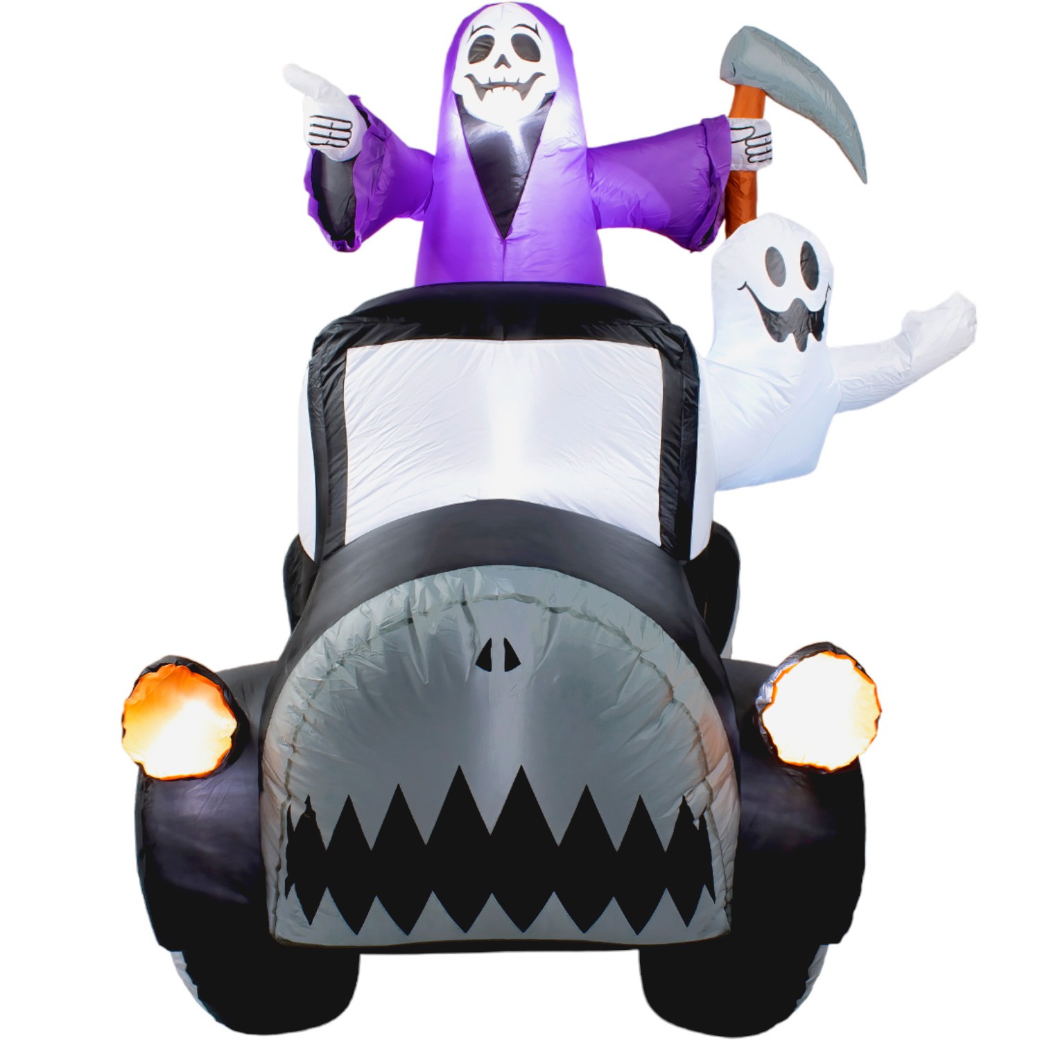 Inflable Halloween Camioneta Terrorifica Led 200 Cm image number null
