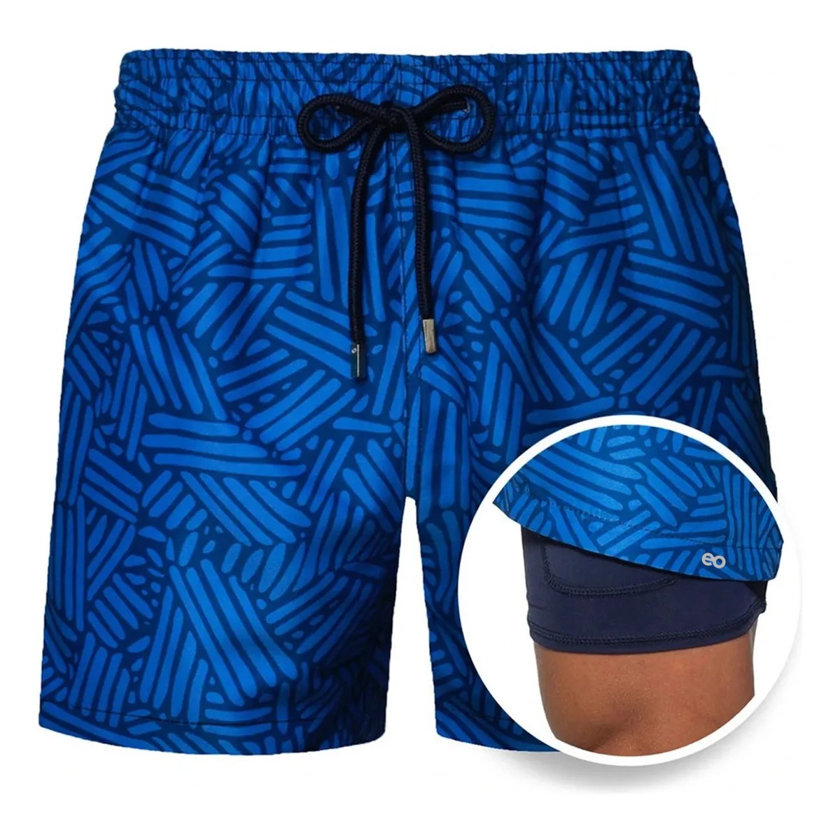 Traje De Ba&ntilde;o Para Hombre Playa Short Talla: XL Mod. A15 image number null