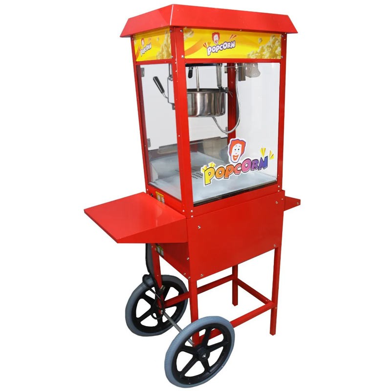 Maquina Palomitas 8 Oz Carrito Comercial 11200W Palomera Profesional image number null