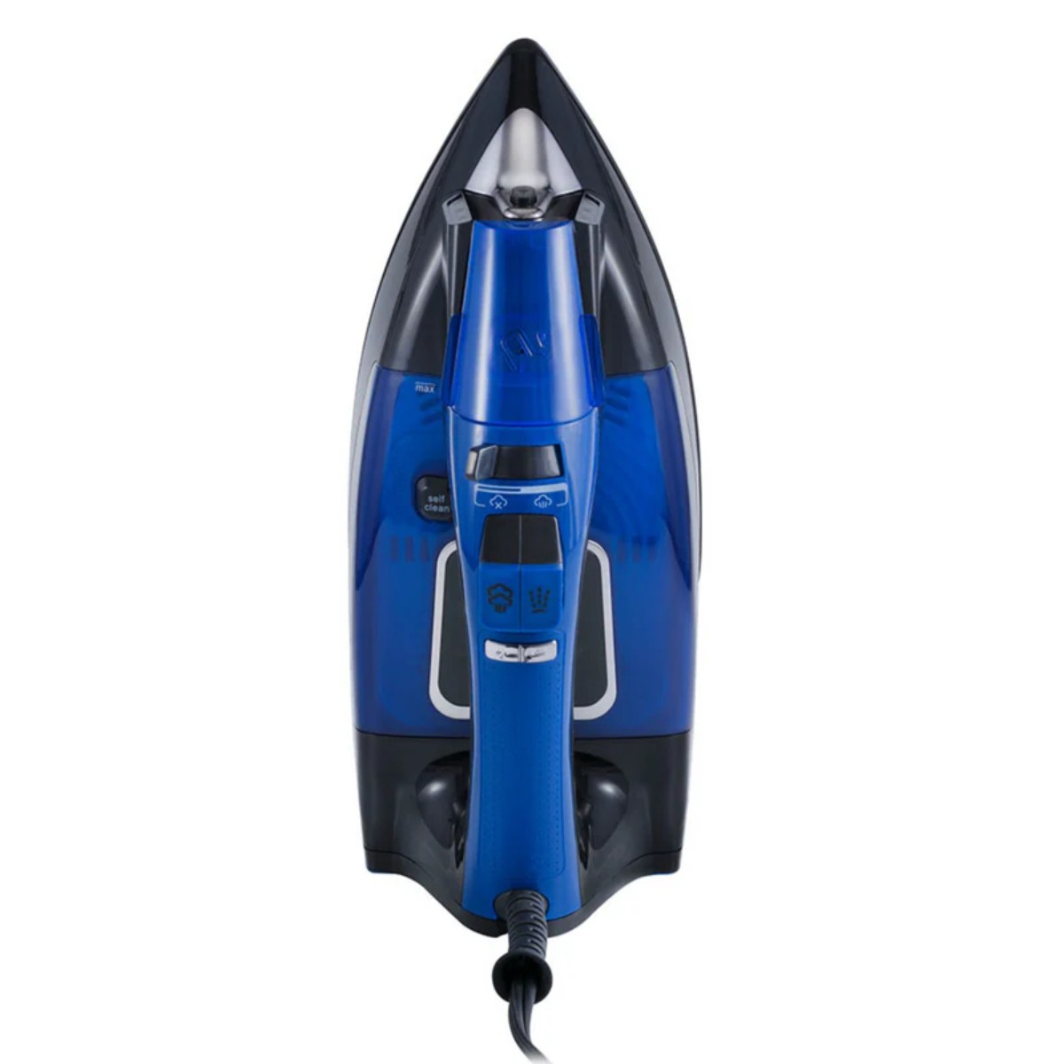 Plancha Koblenz PKK-950 SAZ Secure Keramik Deluxe 1,800 Watts Azul/Negro END3**. image number null