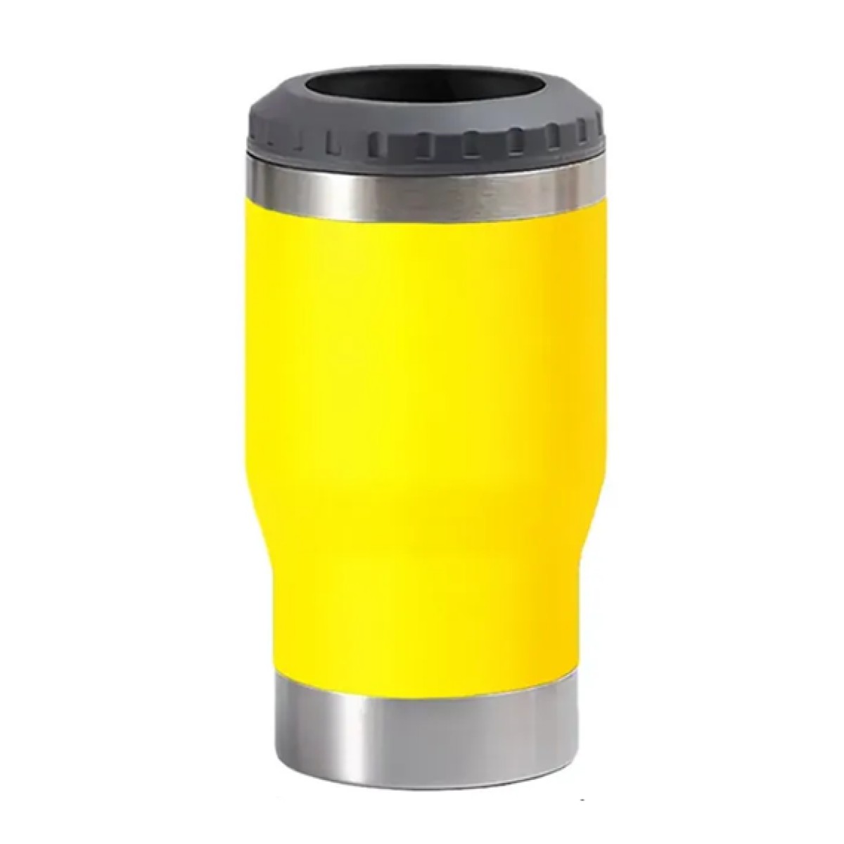 Portalatas De Cerveza 14oz Acero Inoxidable Vaso T&eacute;rmico Amarillo image number null
