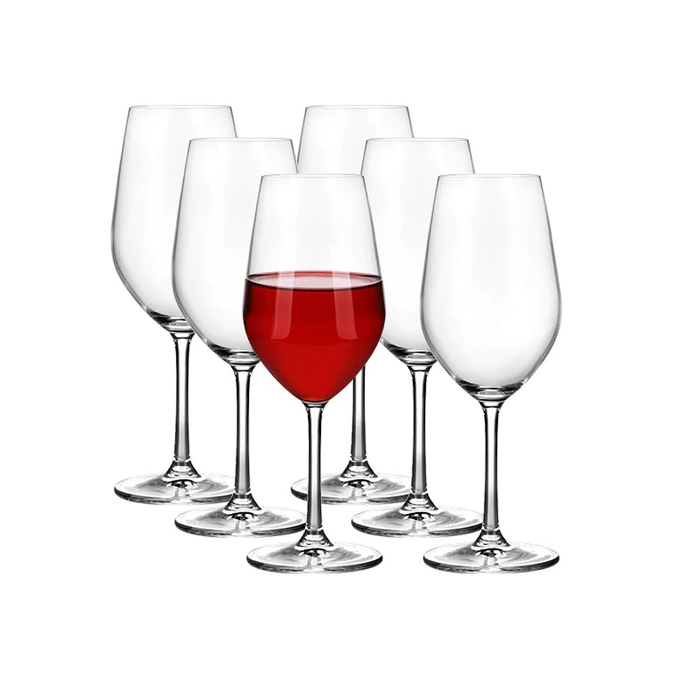 Kit Amante Del Vino Decantador Gout 1500ml + 6 Copas Brang image number null