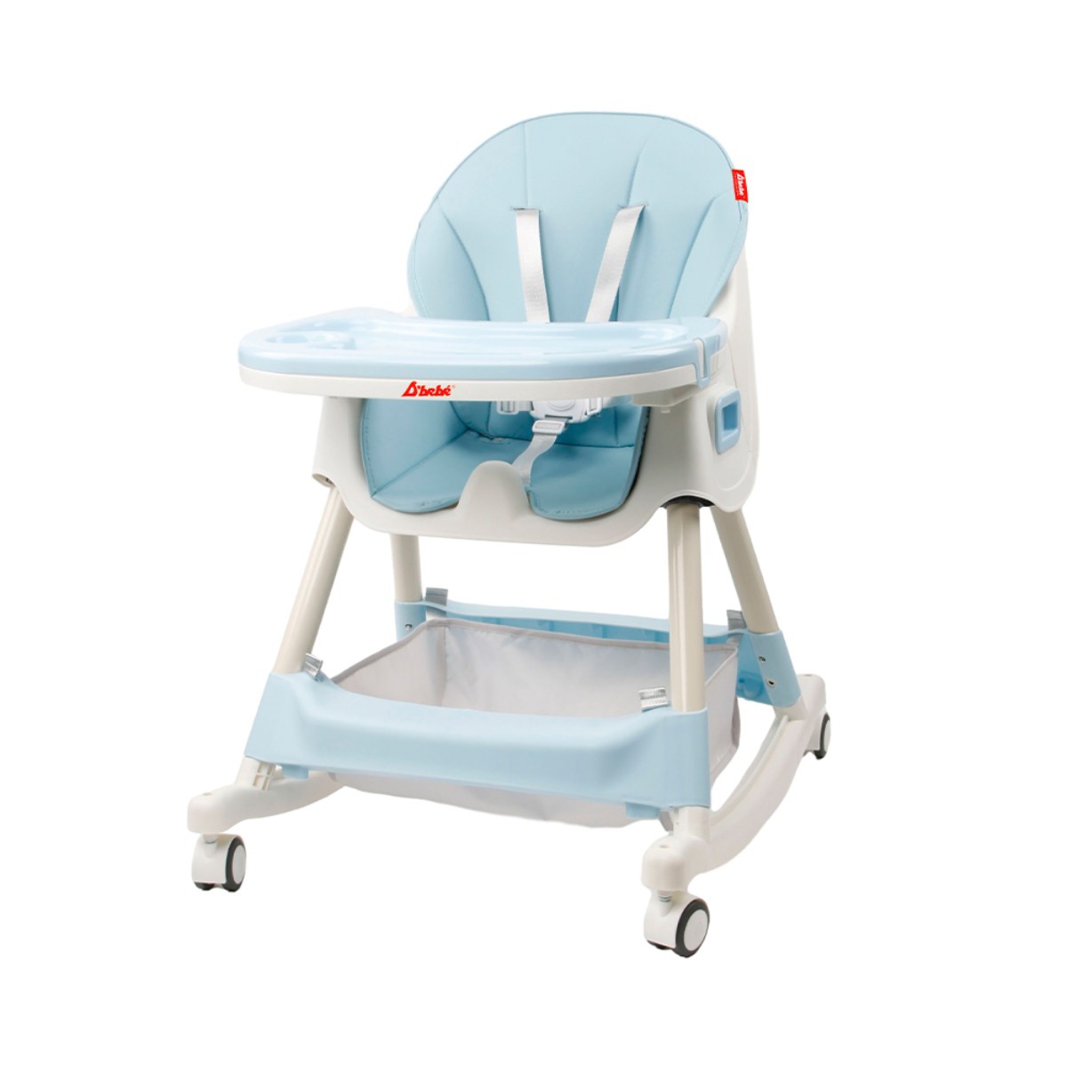 Silla Alta Dbebe Eat & Rock 3 en 1 Azul ENDY6 image number null