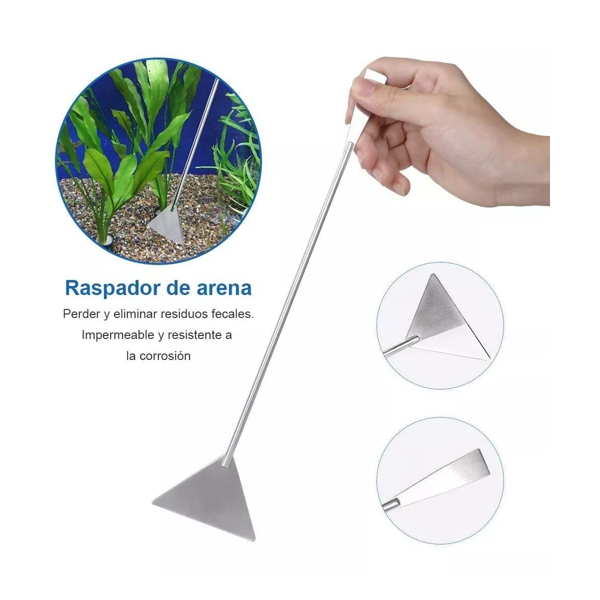 Kits De Herramientas Para Plantas Acuarios Acero Inoxidable image number null