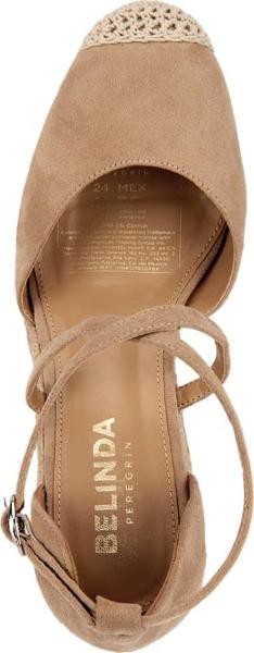 Alpargatas dama beige Belinda Peregrin modelo 4810 image number null