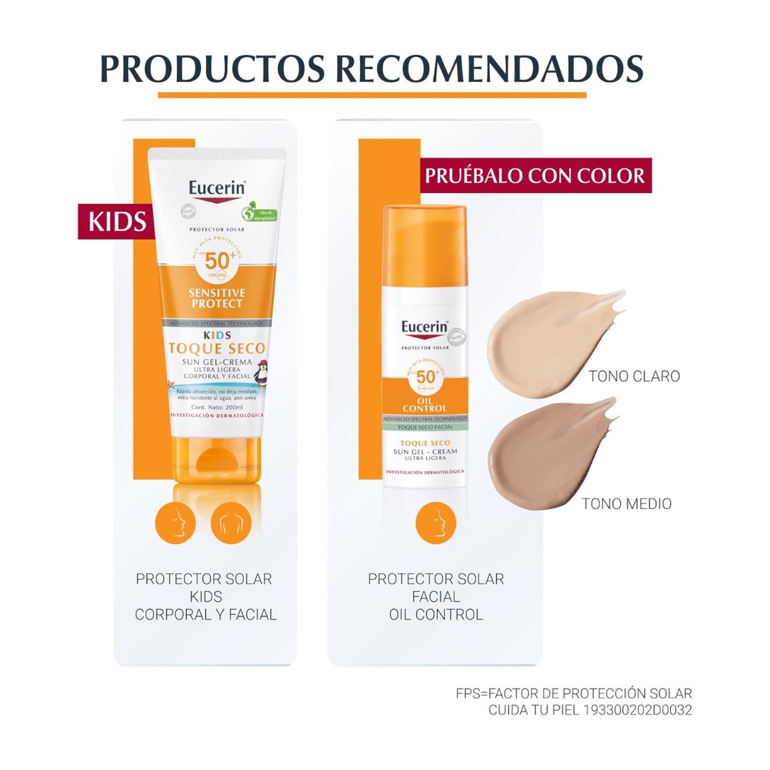 Eucerin Protector Solar Sensitive Protect FPS 50+ Sun Light Lotion image number null