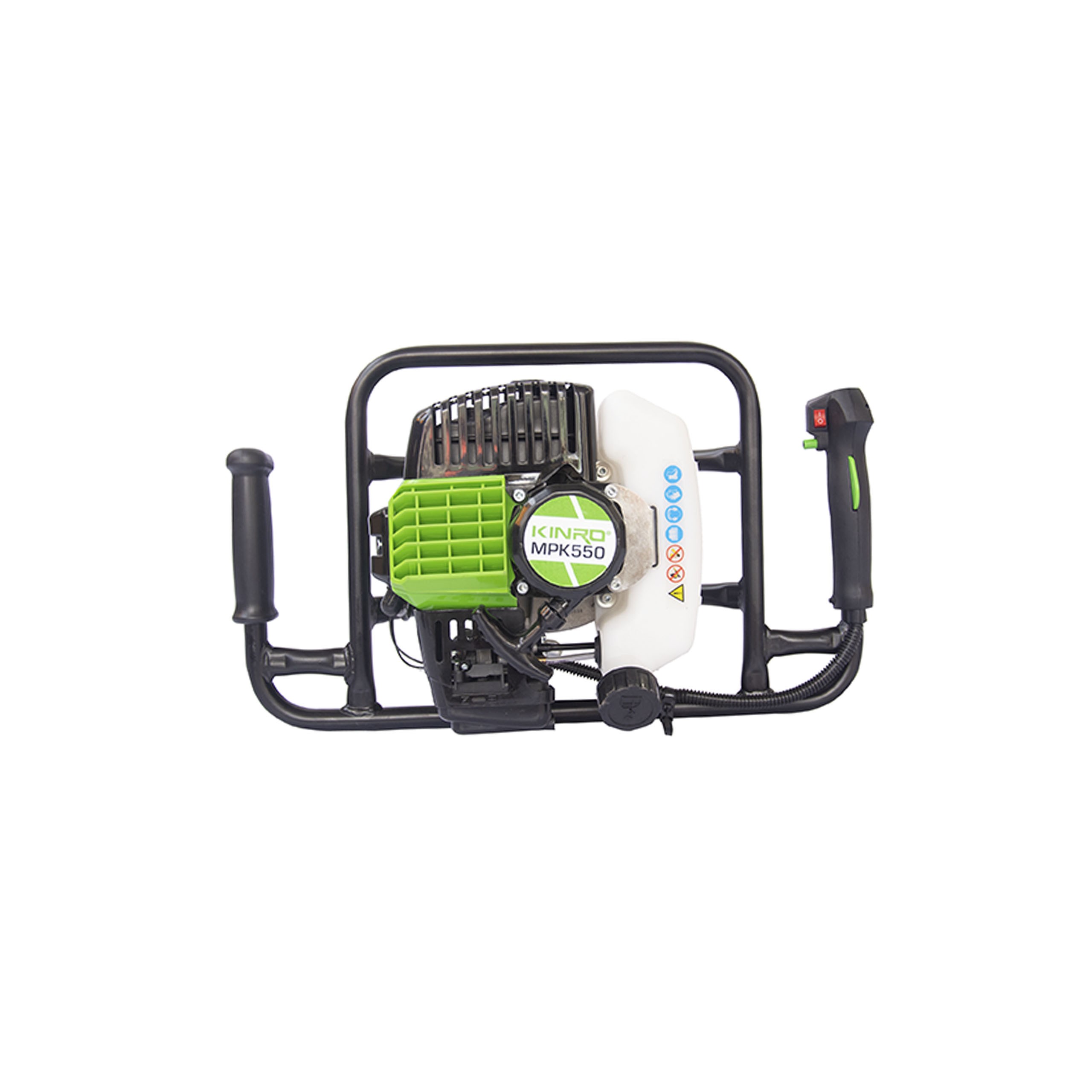 MOTOPERFORADORA KINRO MPK550 C/MOT 53CC Y BARRENO 20CM image number null