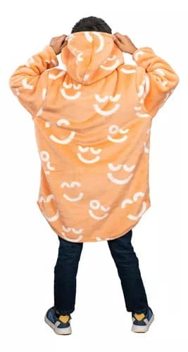 Coomfi - Maxi Hoodie, Sudadera Para Dormir Unitalla Infantil Naranja image number null