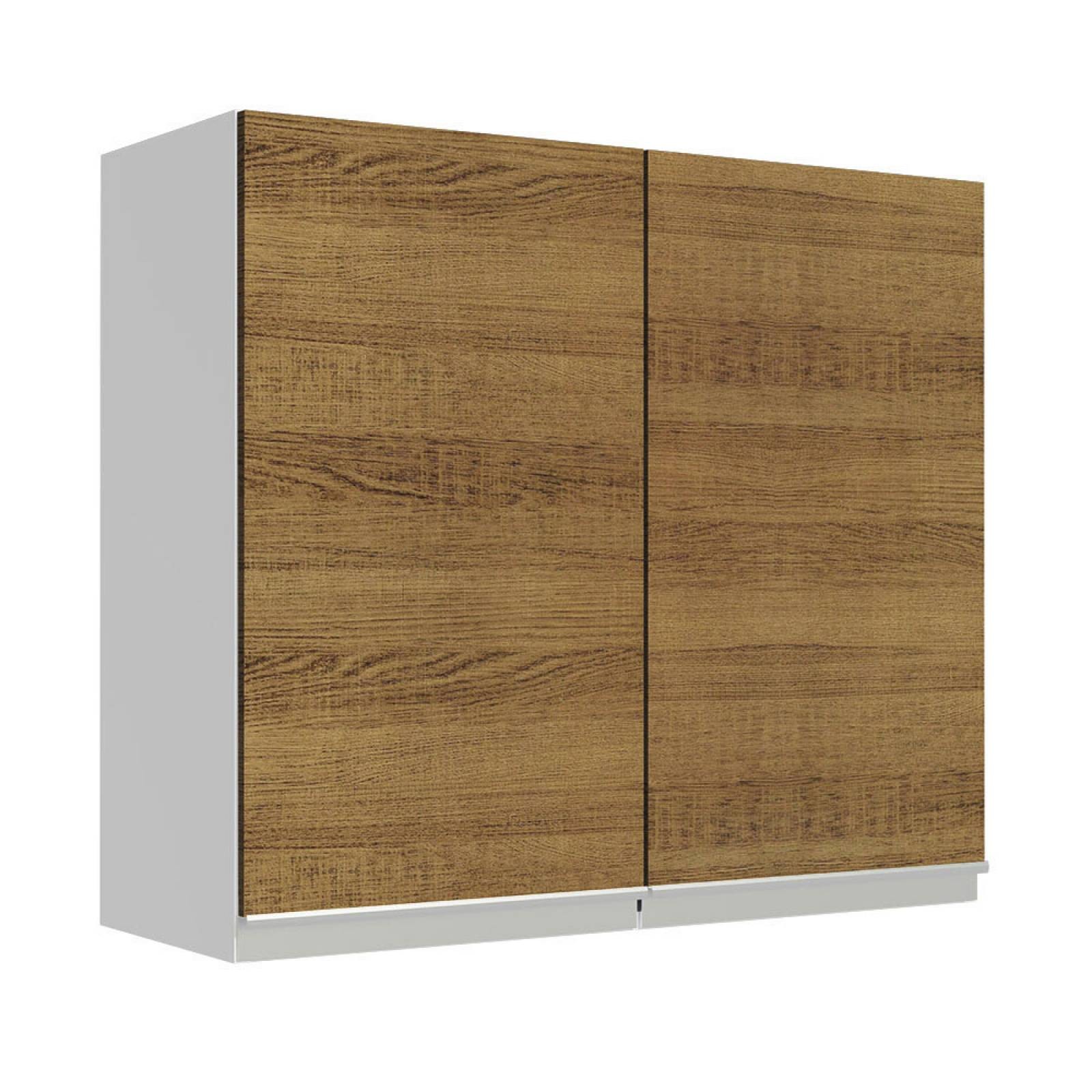 Mueble Superior 70cm 2 Puertas Blanco Glamy Madesa. image number null