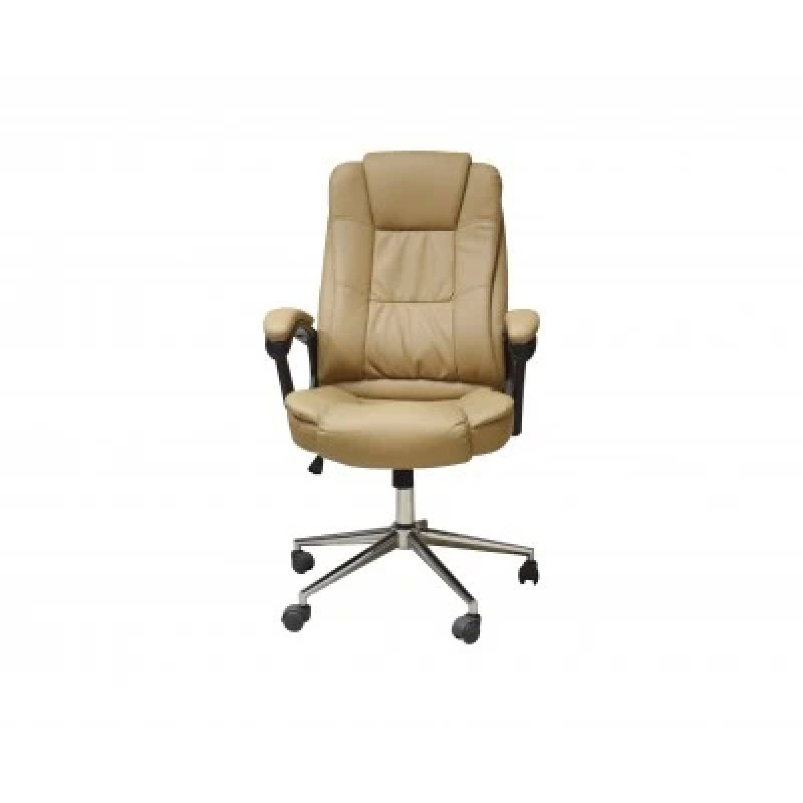 Silla Ejecutiva Naceb Technology Cafe NA-0930C - Ejecutiva, Asiento acolchado, Caf&eacute;, Vinipiel image number null