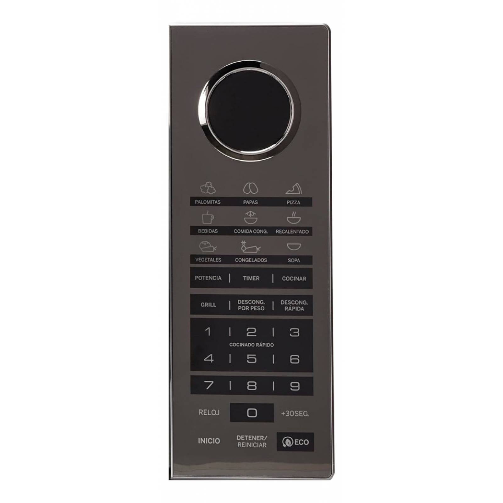 Microondas GE Appliances 1.4 Pies Espejo MGE14SEJG image number null