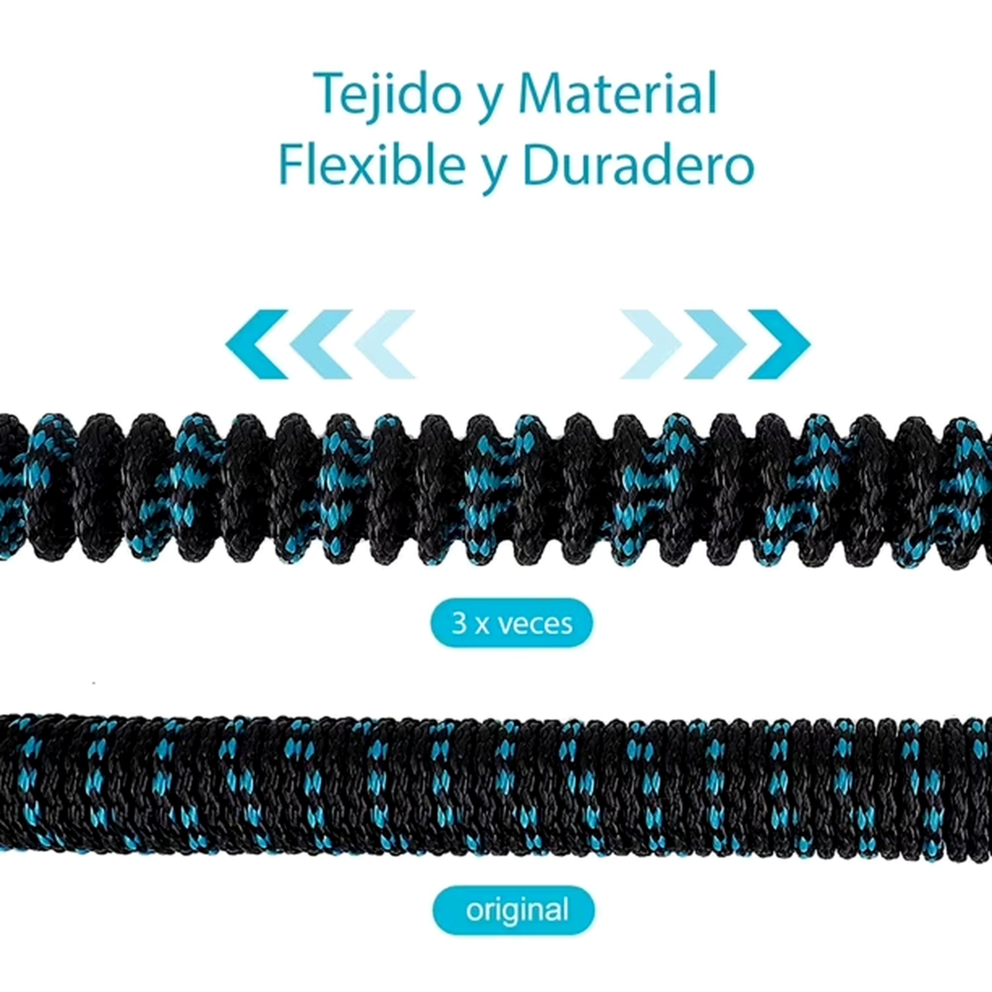 Manguera Expandible X Pross 25 ft con Boquilla de 9 Funciones y Conectores de Lat&oacute;n para Jard&iacute;n y Hogar image number null