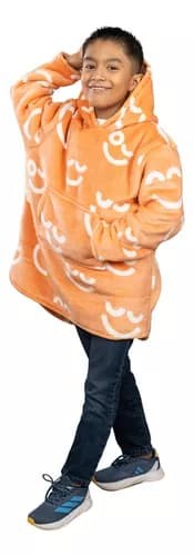 Coomfi - Maxi Hoodie, Sudadera Para Dormir Unitalla Infantil Naranja image number null