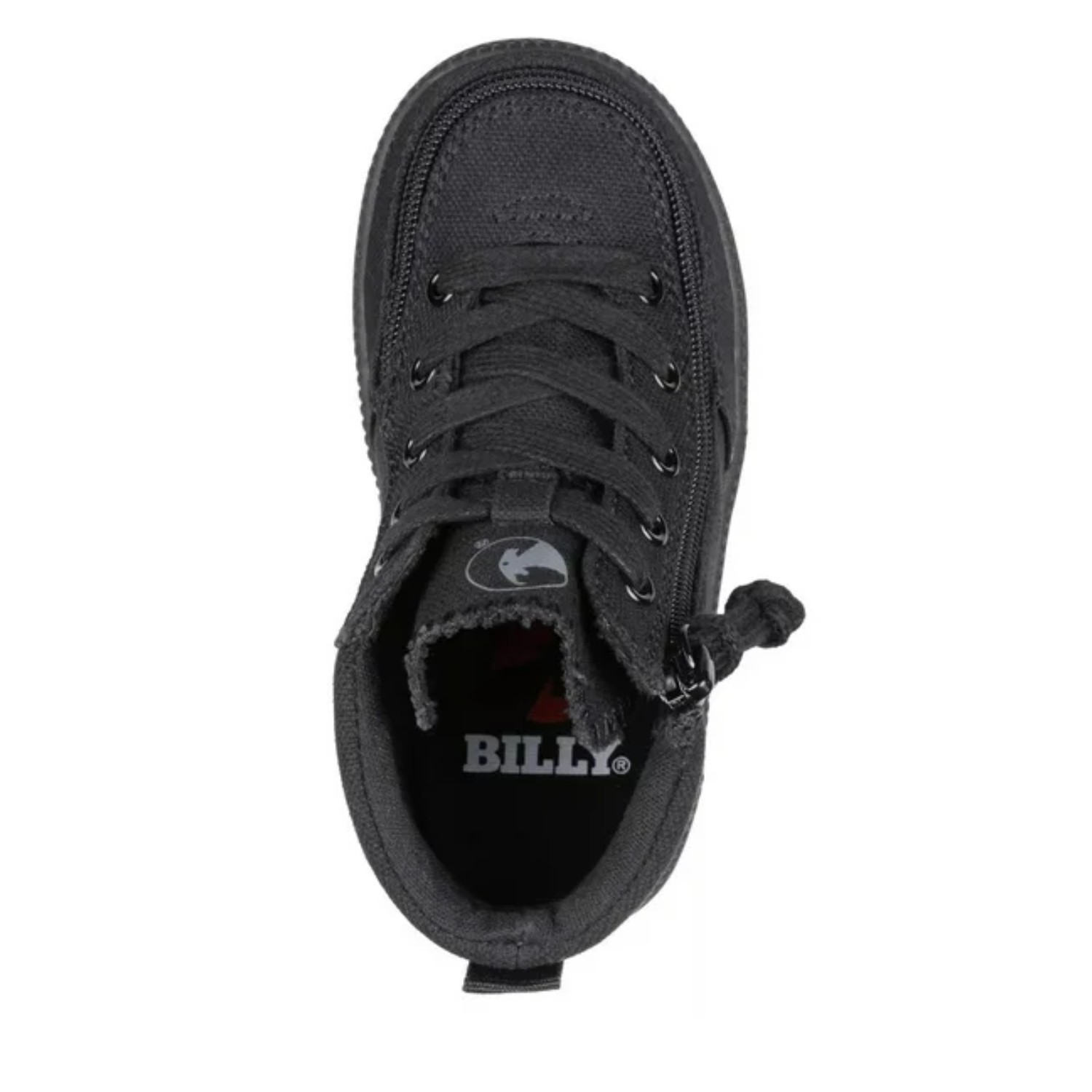 Tenis Infantiles Billy Footwear Harmon Negro Talla 2 con Cierre y Agujeta Suela Antiderrapante image number null