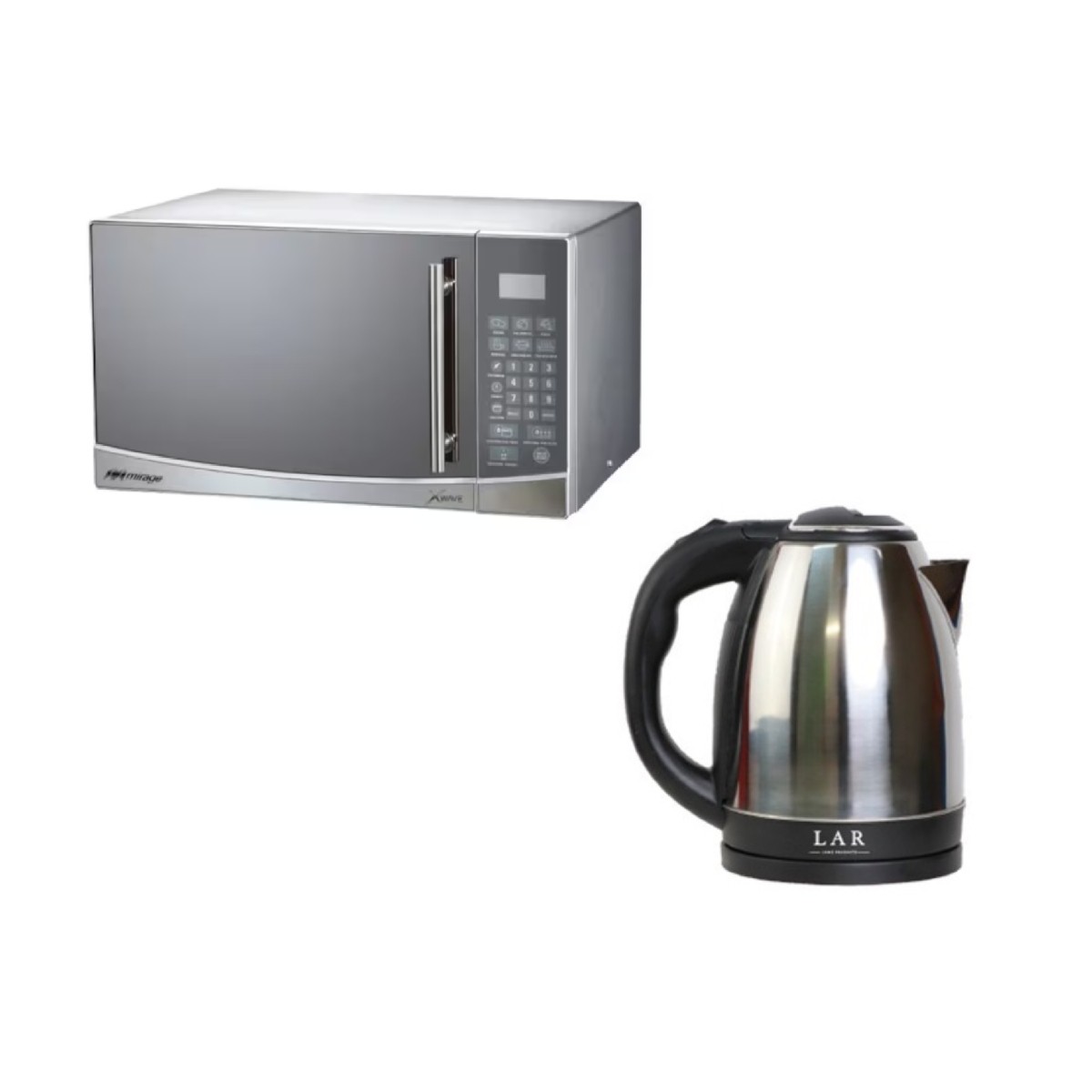 Horno de Microondas Mirage 0.7 FT3 + Hervidor El&eacute;ctrico Lar LARLB-0005 de Regalo ENDY image number null