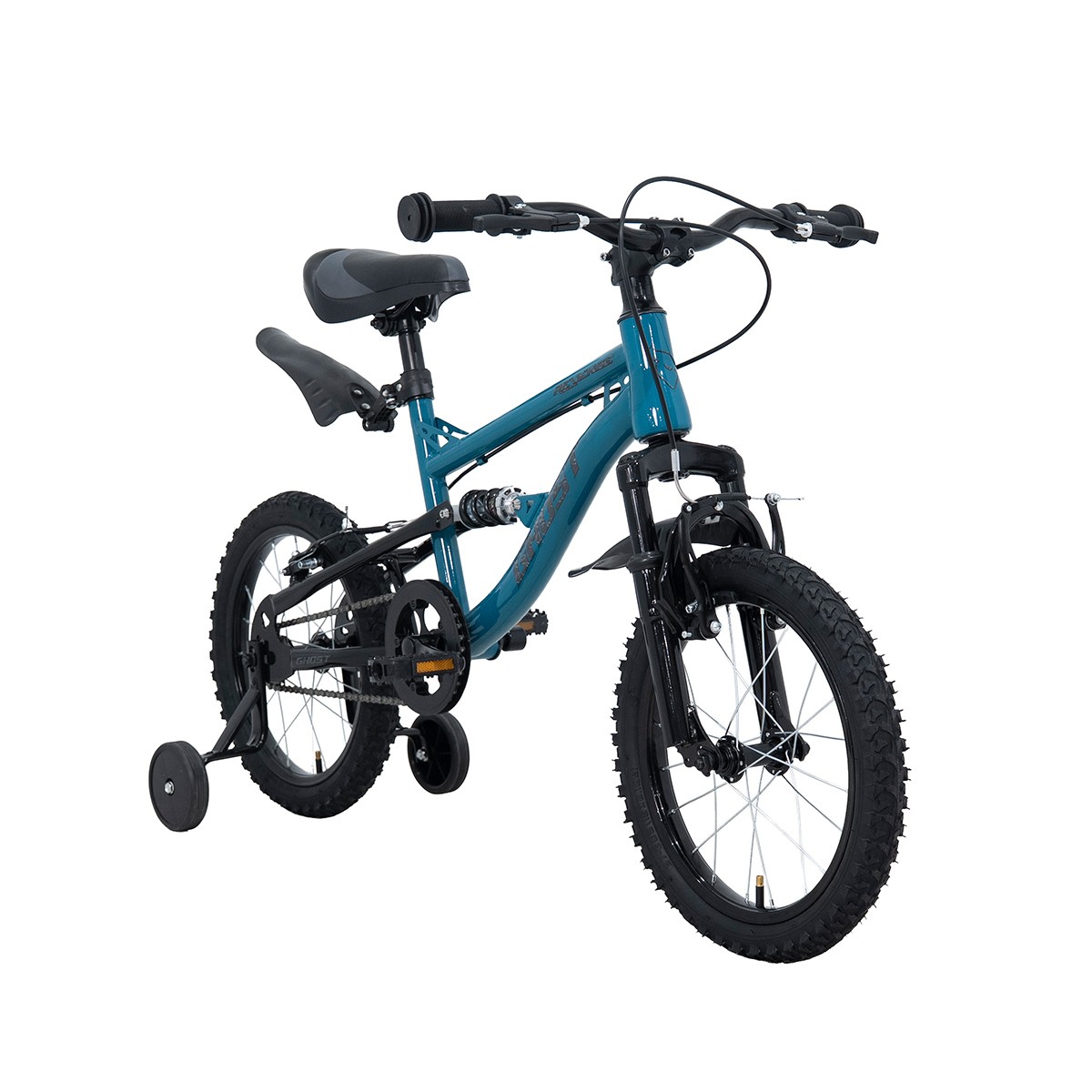 Bicicleta Infantil Rodada 16 de Acero Ghost Revenge Color Verde image number null
