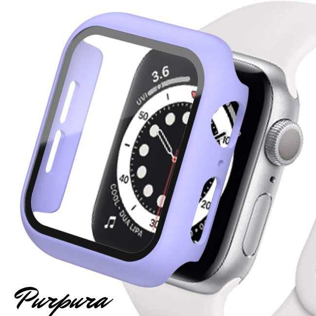 Case para Apple Watch, SET 2 PCS, Carcasa de 44mm / 45mm con Protector de Pantalla Cristal Templado HD image number null