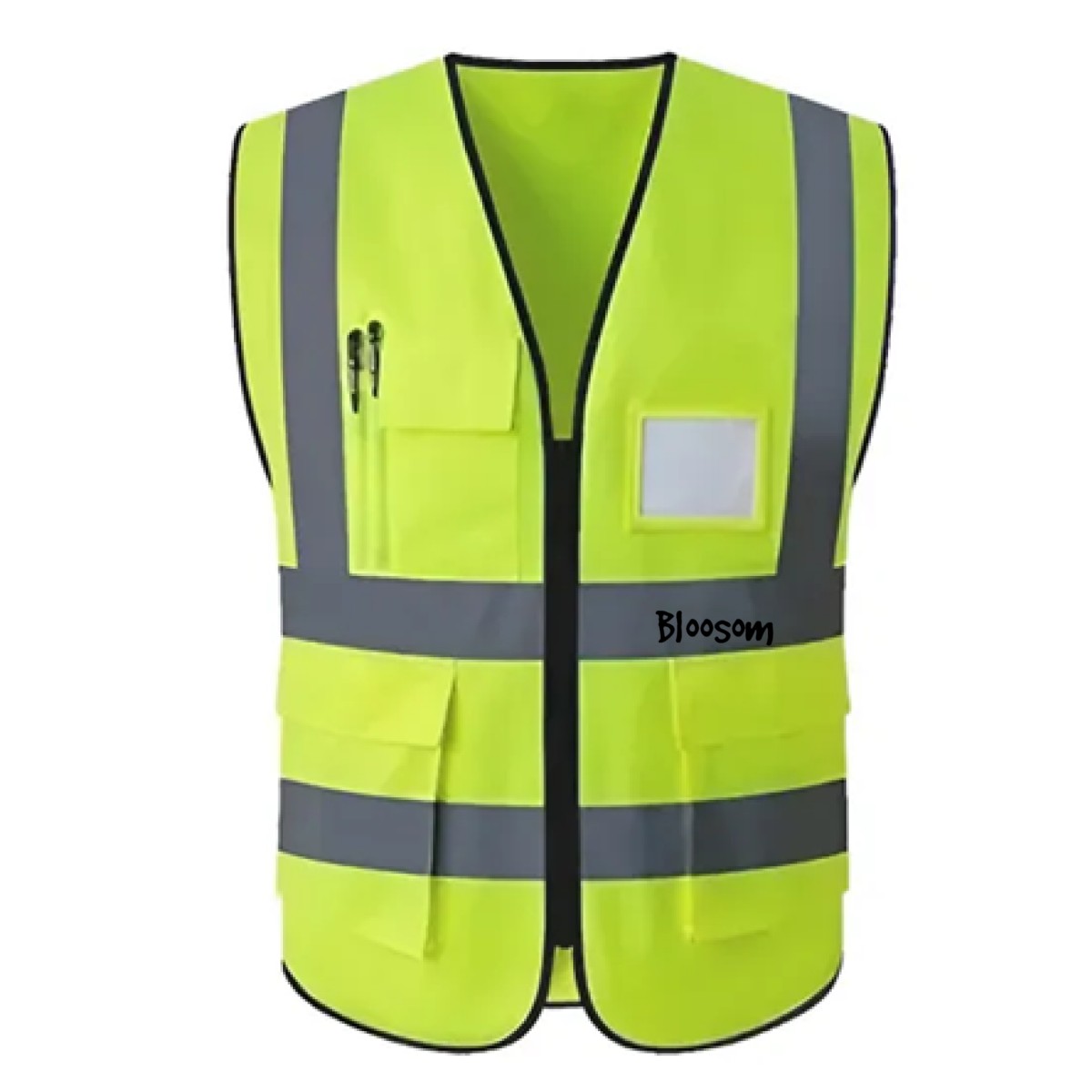 Chaleco De Seguridad Industrial Brigadista Vial +reflejante Amarillo image number null