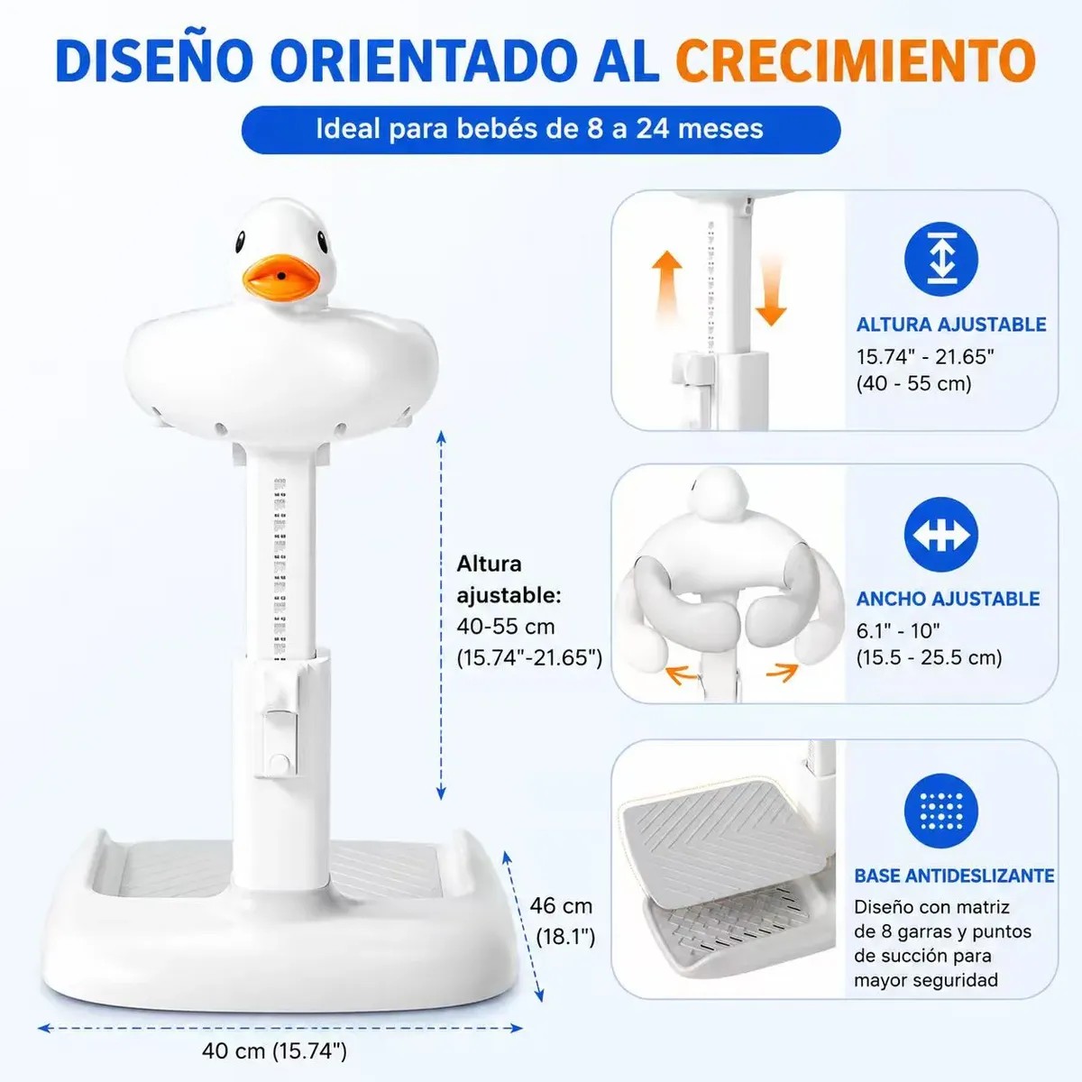 Soporte De Ba&ntilde;o Para Beb&eacute;, Soporte De Ducha Para Reci&eacute;n image number null
