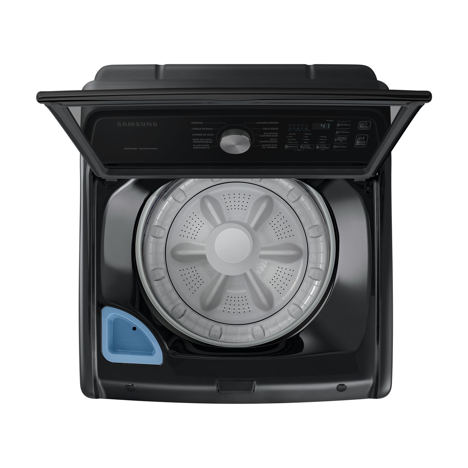 Lavadora Samsung 21 Kilos Carga Superior Negra WA21A3344GV image number null