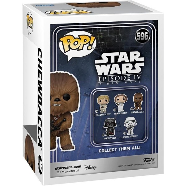 Funko Pop! Star Wars: SWNC - Chewbacca- Figura de Vinilo Coleccionable - Idea de Regalo - Mercancia Oficial image number null