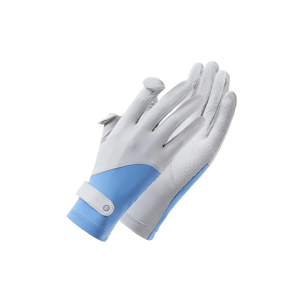 Antideslizante, Guantes De Pantalla T&aacute;ctil Protecci&oacute;n Solar, Gris image number null