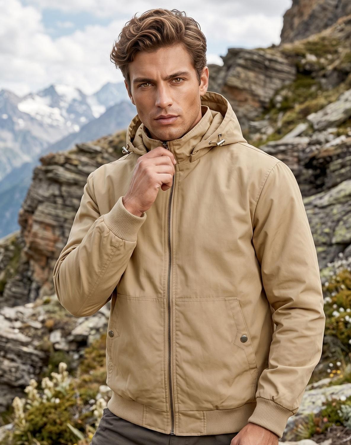 Chamarra Hombre Beige Giovanni Gali 50706069 image number null