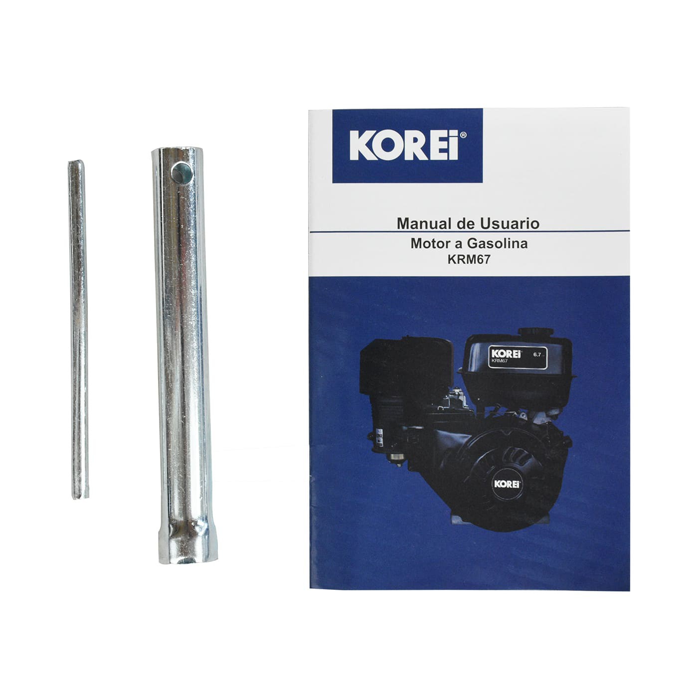 MOTOR PROFESIONAL A GASOLINA KOREI 6.7 HP - KRM67 image number null