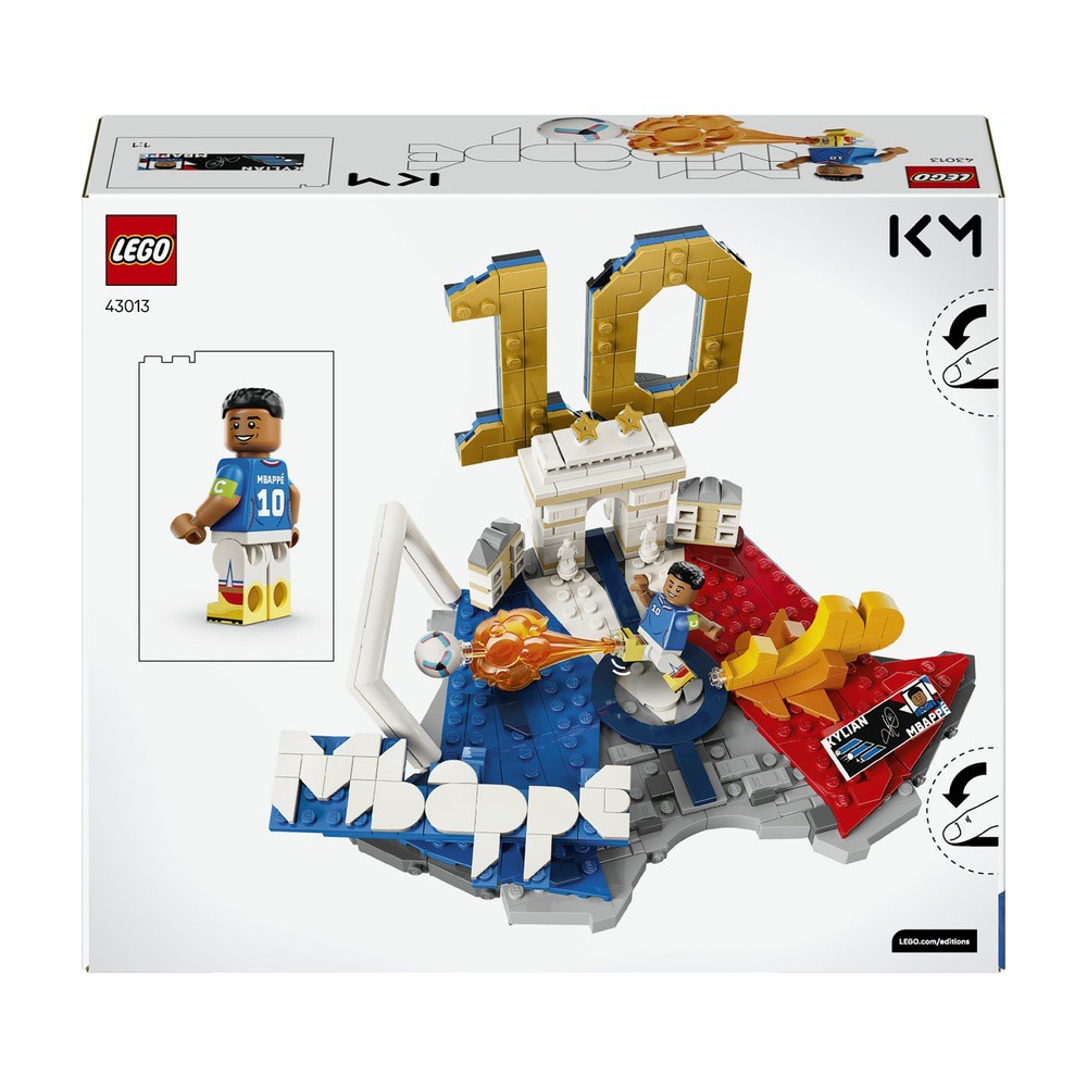 LEGO KYLIAN MBAPPE SOCCER HIGHLIGHTS SET DE CONSTRUCCION 43013 image number null