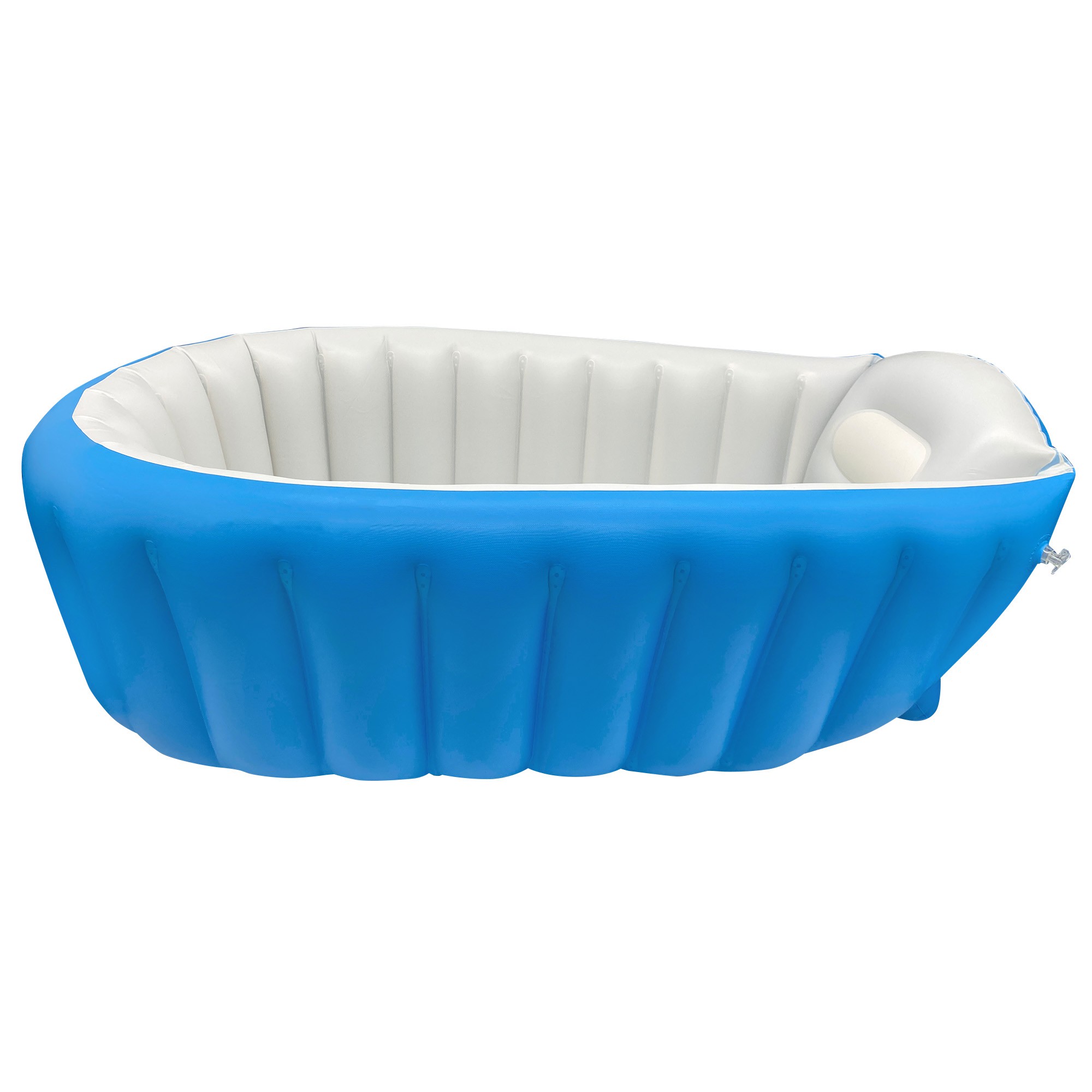 Ba&ntilde;era Inflable Para Reci&eacute;n Nacido Y Beb&eacute; Con Bomba Ecobaby Original image number null