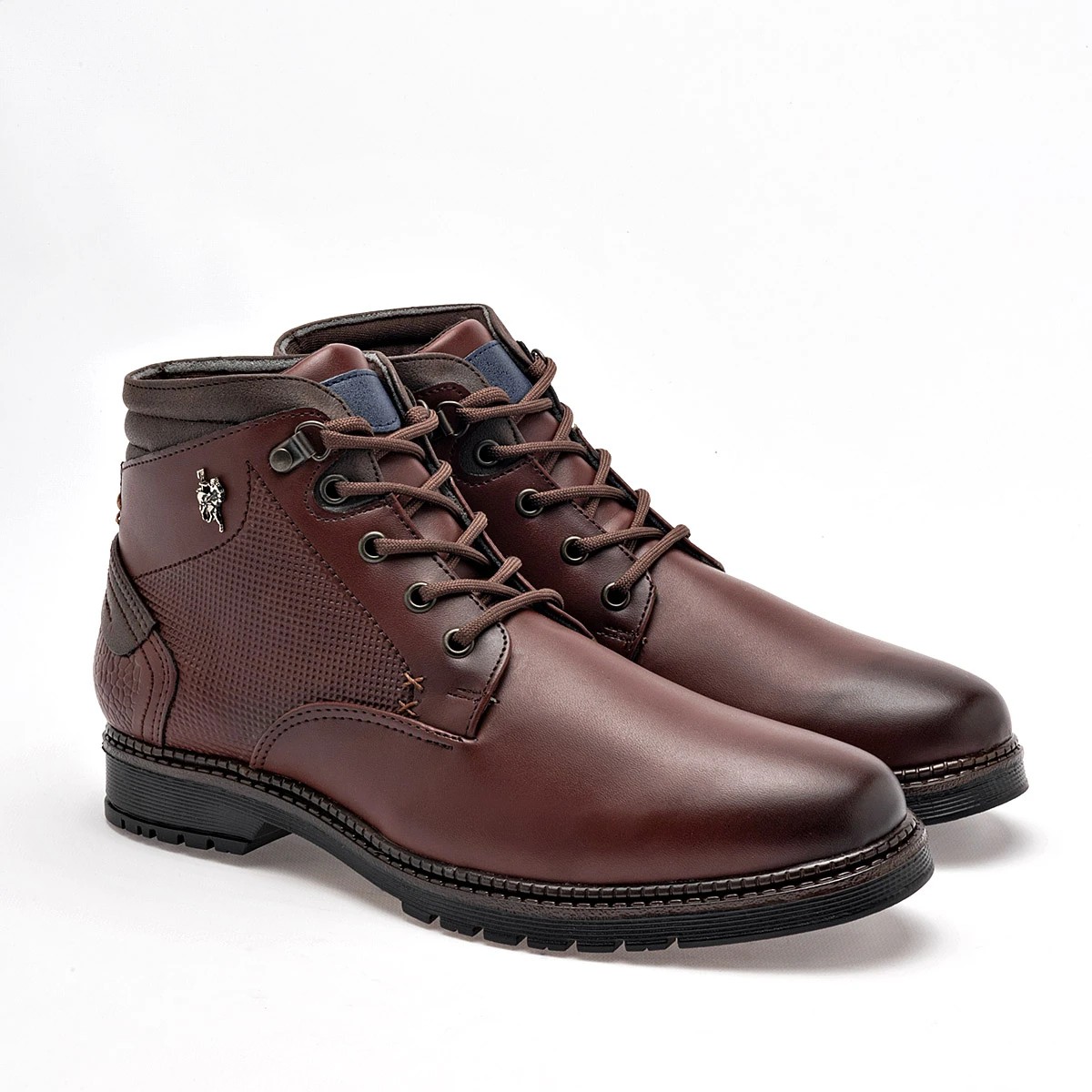 ZAPATO BOTA American Polo HOMBRE EN COLOR CAFE 2701 image number null