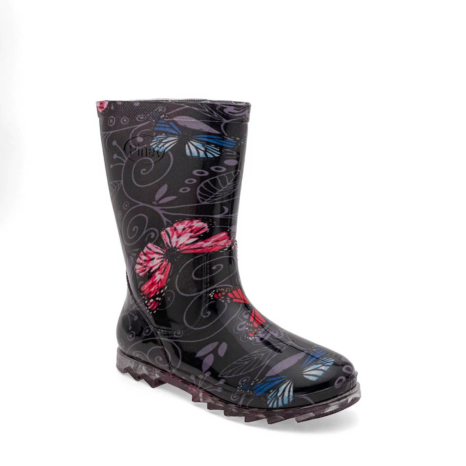 BOTA DE LLUVIA de Pinet Para Mujer Negro PULGARCIT T7 image number null