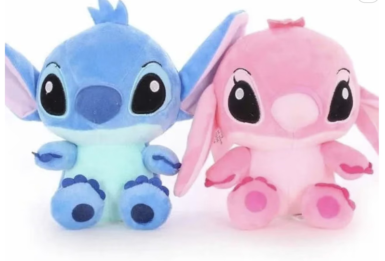 Peluche Disney Stitch 2 Pack Modelo Azul image number null