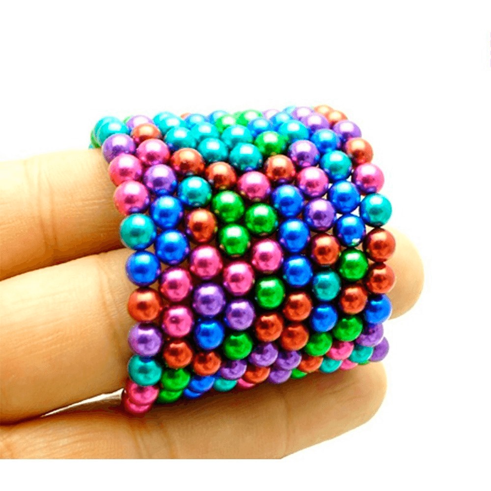 Cubo Magn&eacute;tico Magic Magnet Cube El Juguete, 216pcs 5mm. image number null