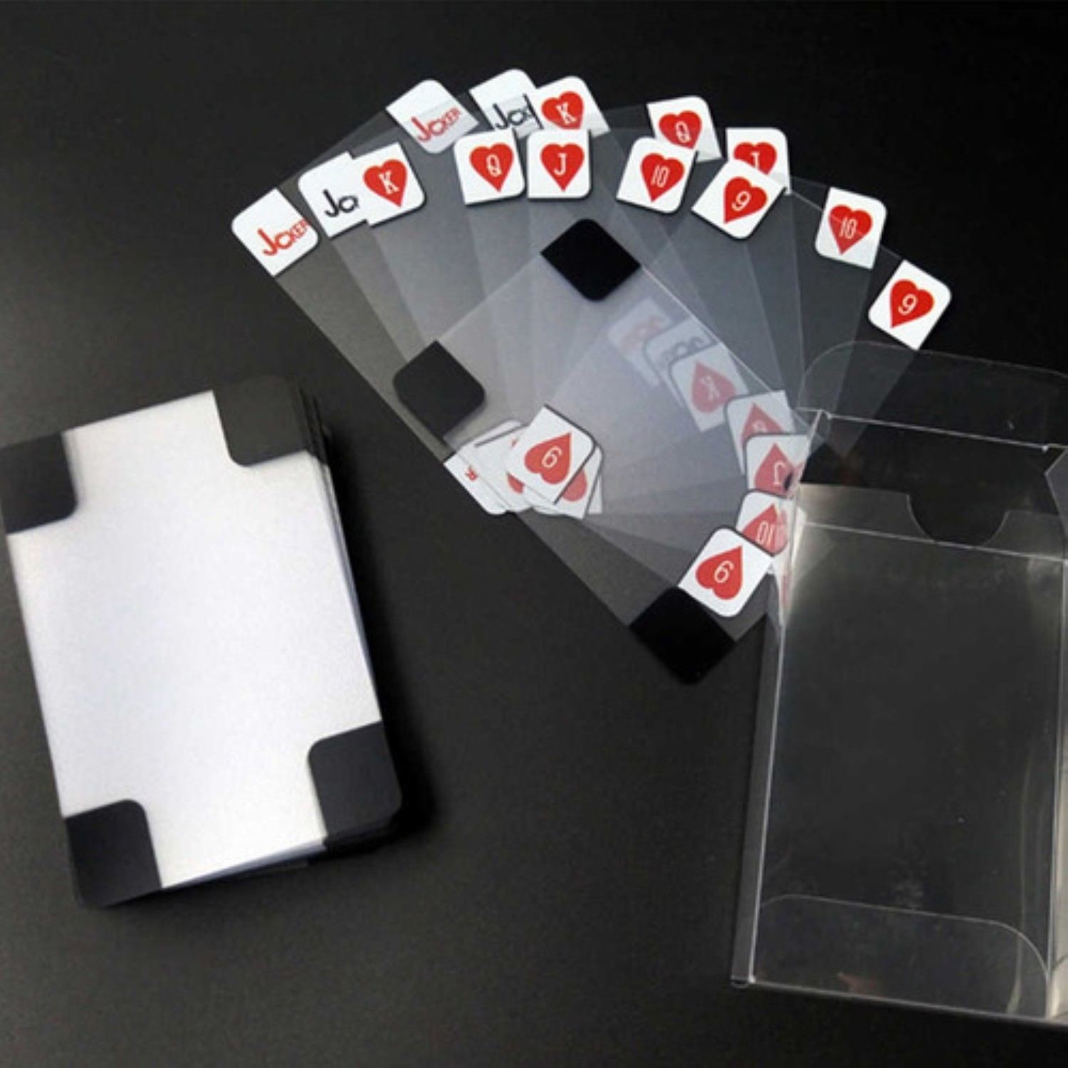 Cartas Poker Transparentes Naipes Poquer Blackjack Casino image number null