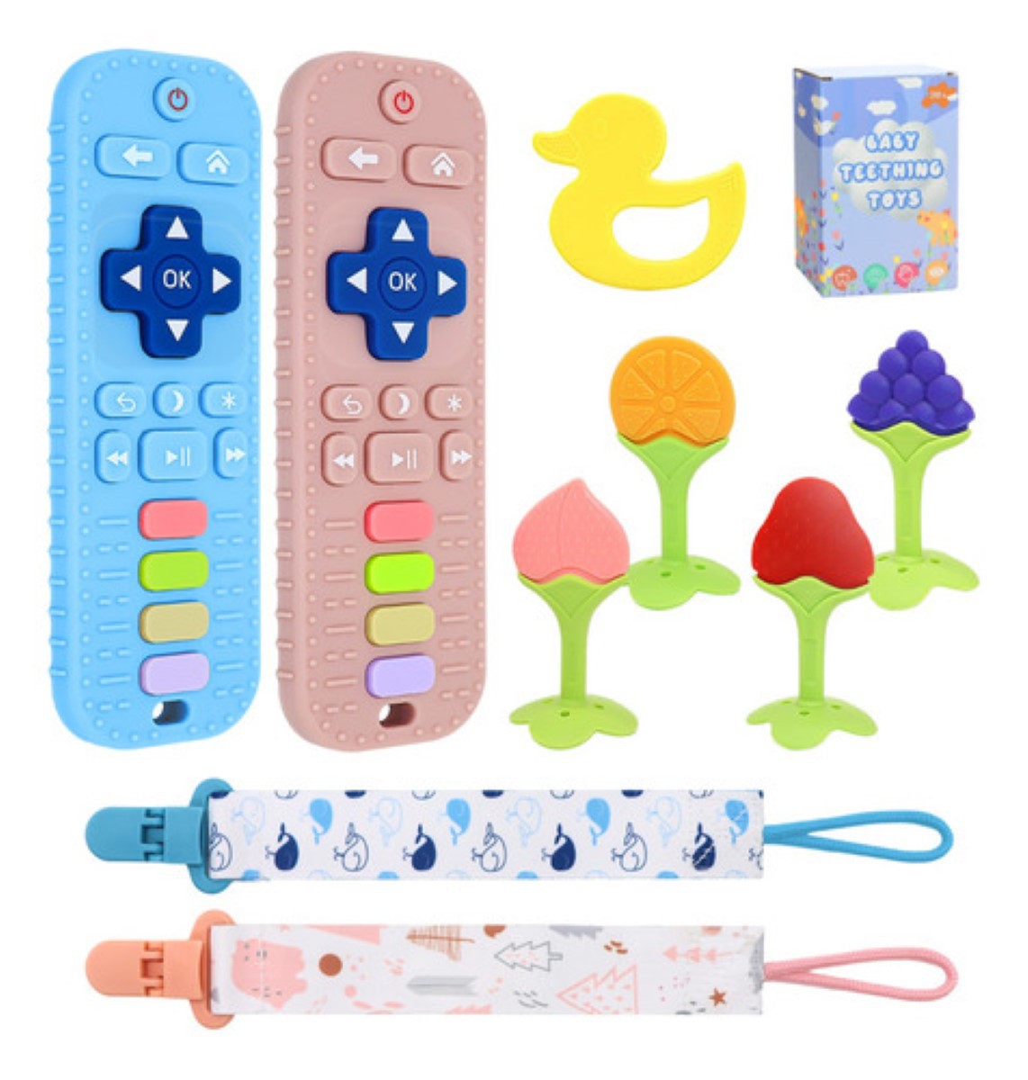 "Juguete Control Remoto Beb&eacute;s La Dentici&oacute;n Del Beb&eacute; 9 Piezas ". image number null