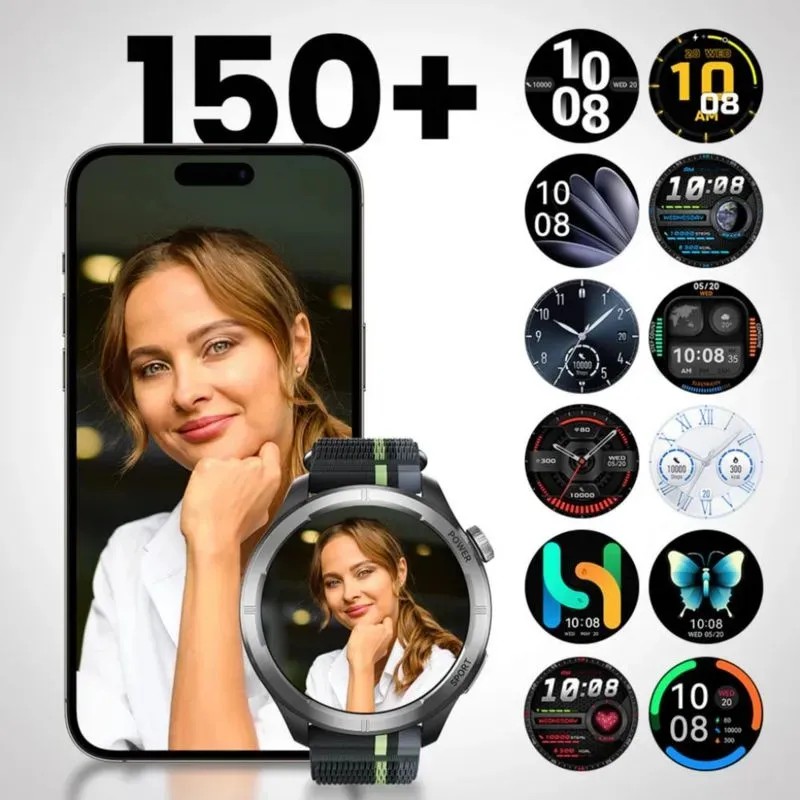 Bocina Boc062 1hora (negro) y Smartwatch Filwans Gtr Lite (negro) image number null