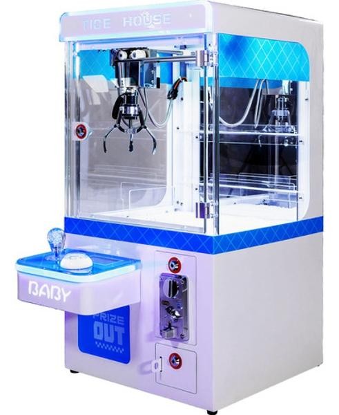 Mini Maquina Garra Peluche Mini Doll Caza Luz Sonido Azul Audiotek image number null