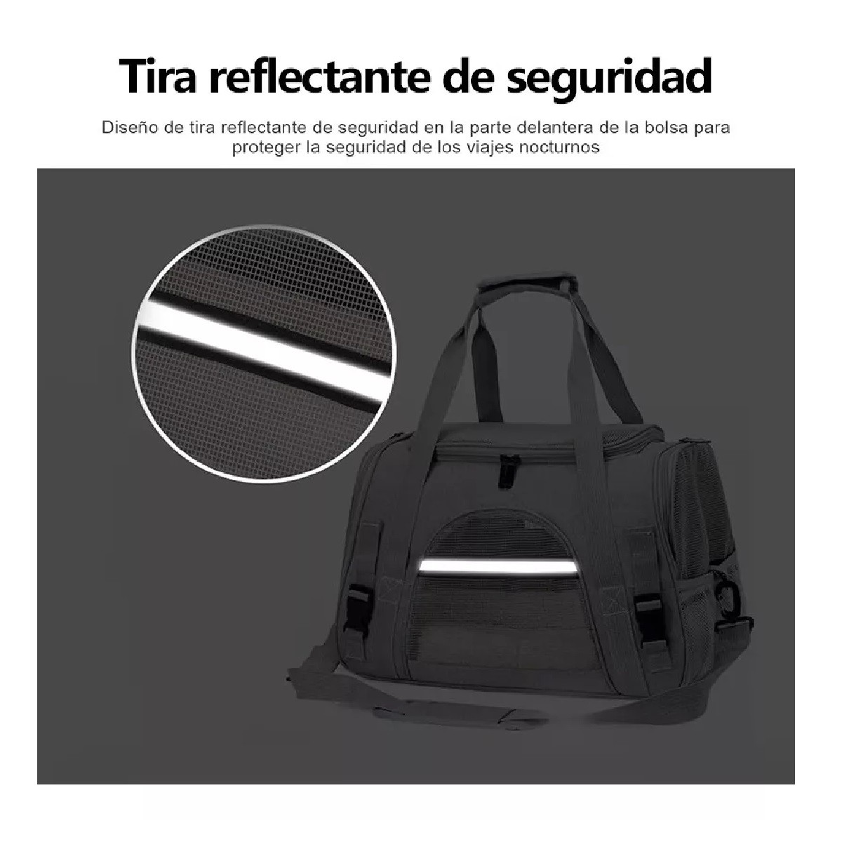Transpirable Mochila Transportadora Con Suave Mantas Perros Gatos image number null