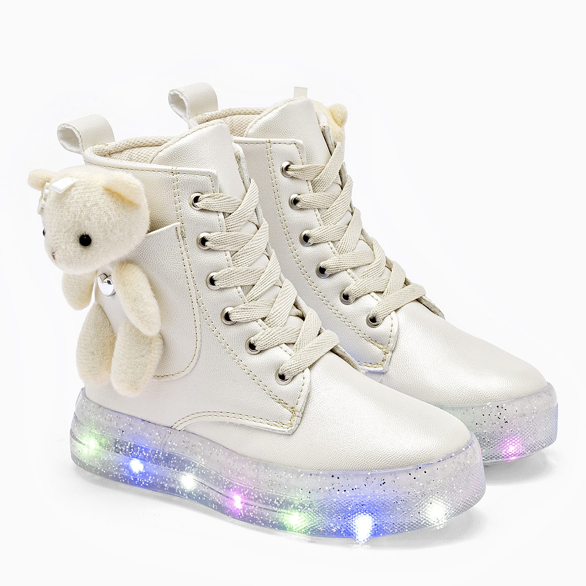 BOTA PISO G&ouml;sh Ni&Ntilde;A 2352X-03 COLOR BLANCO NACARADO image number null