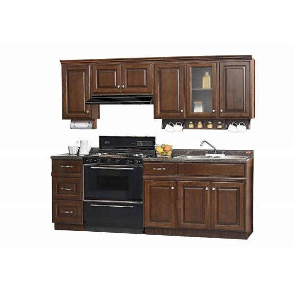 Mesa de comedor rectangular con 4 sillas Spydeberg Negro y blanco - Kessa. image number null