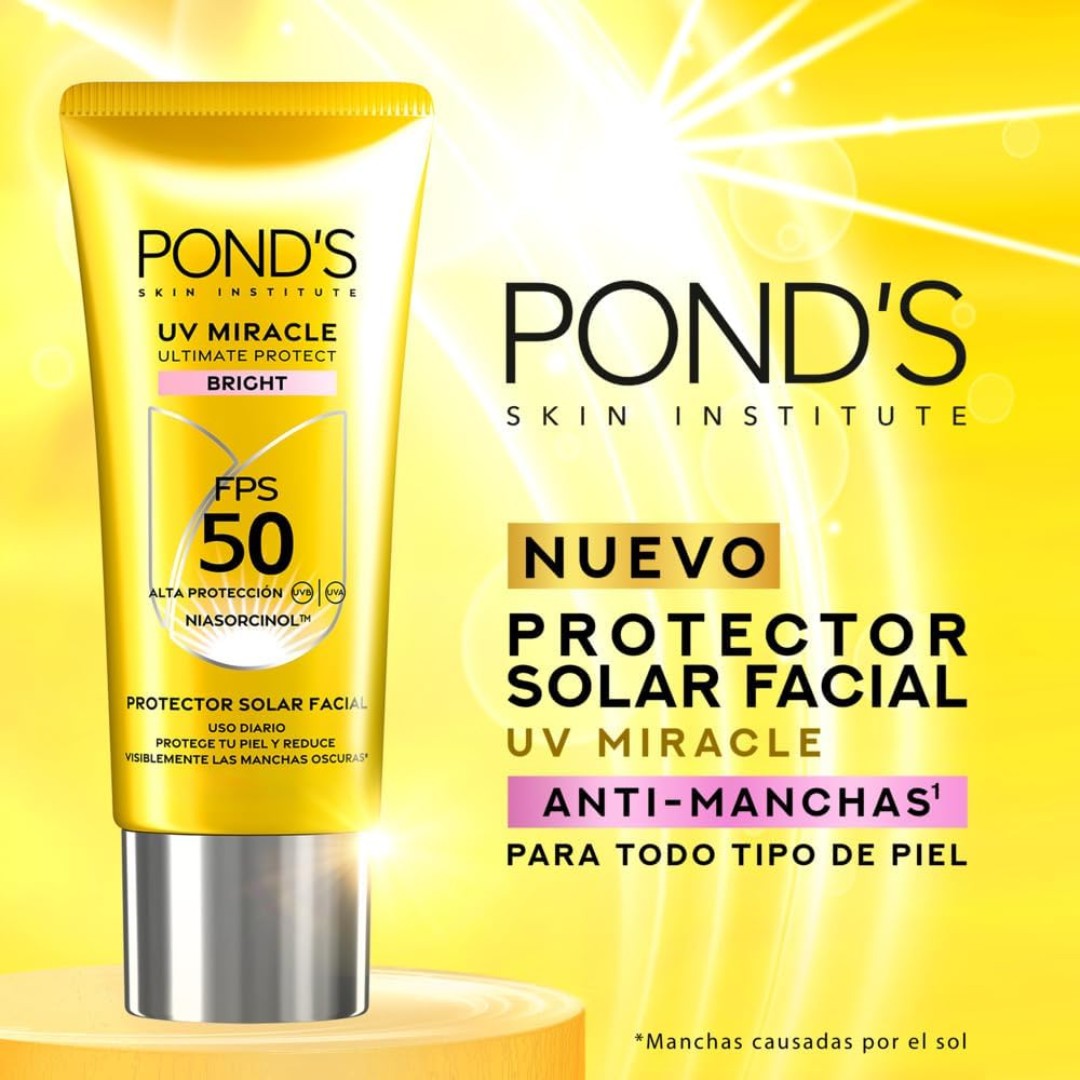 Pond's UV Miracle Ultimate Protect Bright FPS 50 Protector Solar Facial image number null