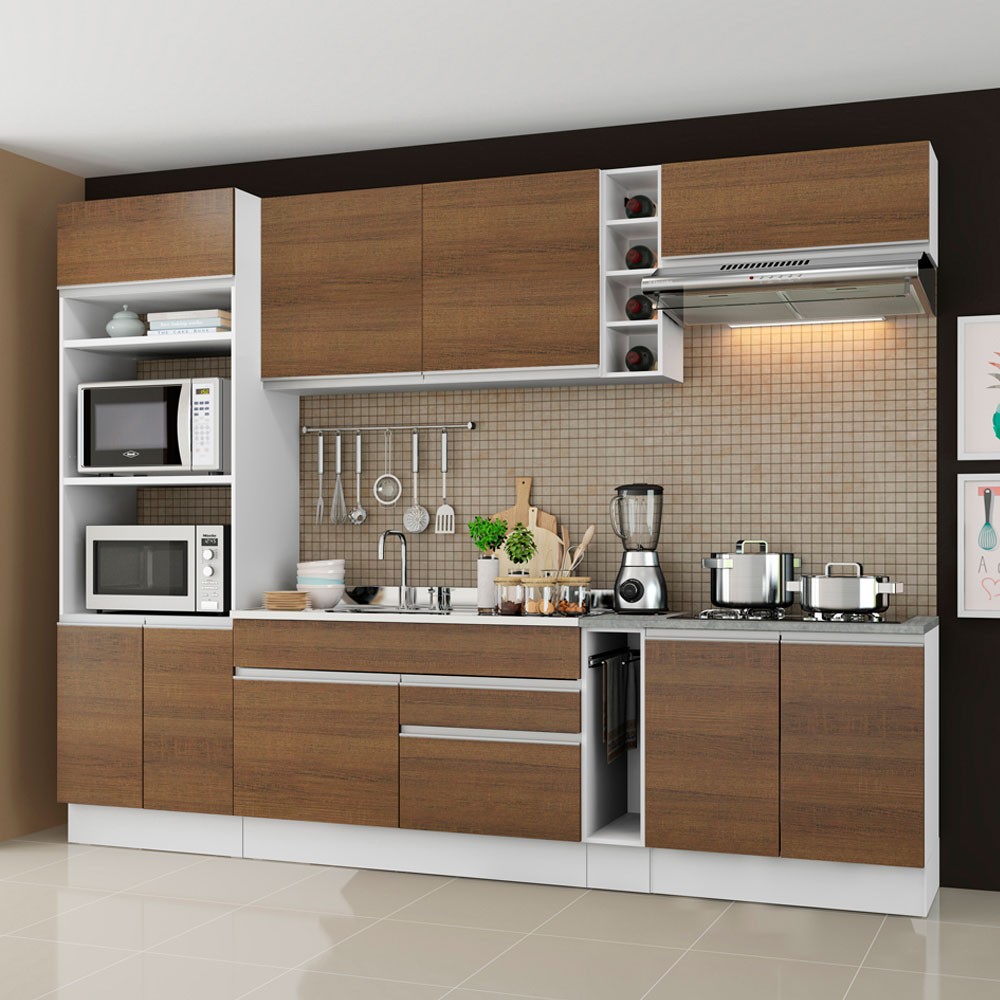 Cocina Integral Completa Modular Madesa Vicenza 290cm BM. image number null