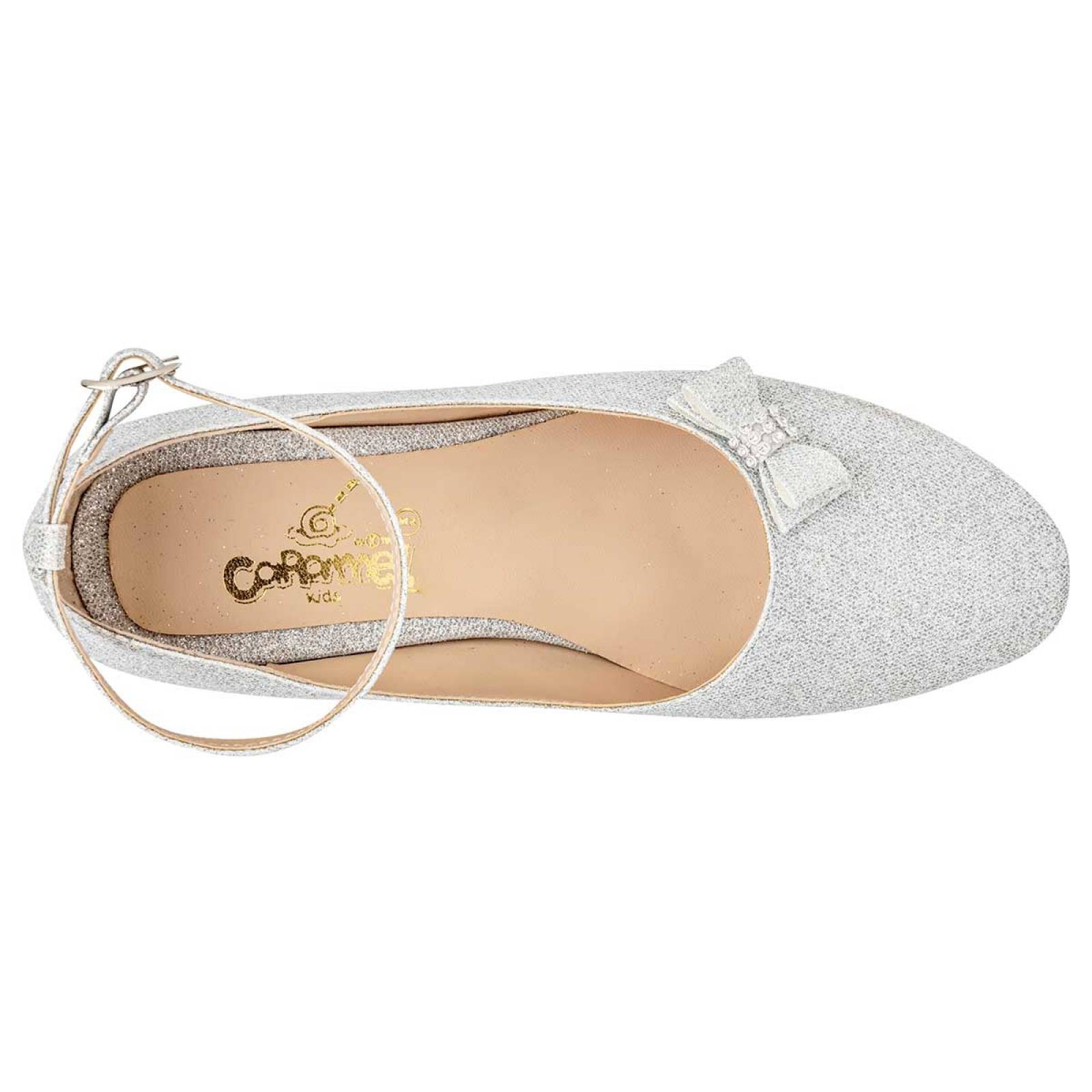 FLATS GRADUACION Caramel 5118 Color Gris PARA Ni&ntilde;a Tx6 image number null