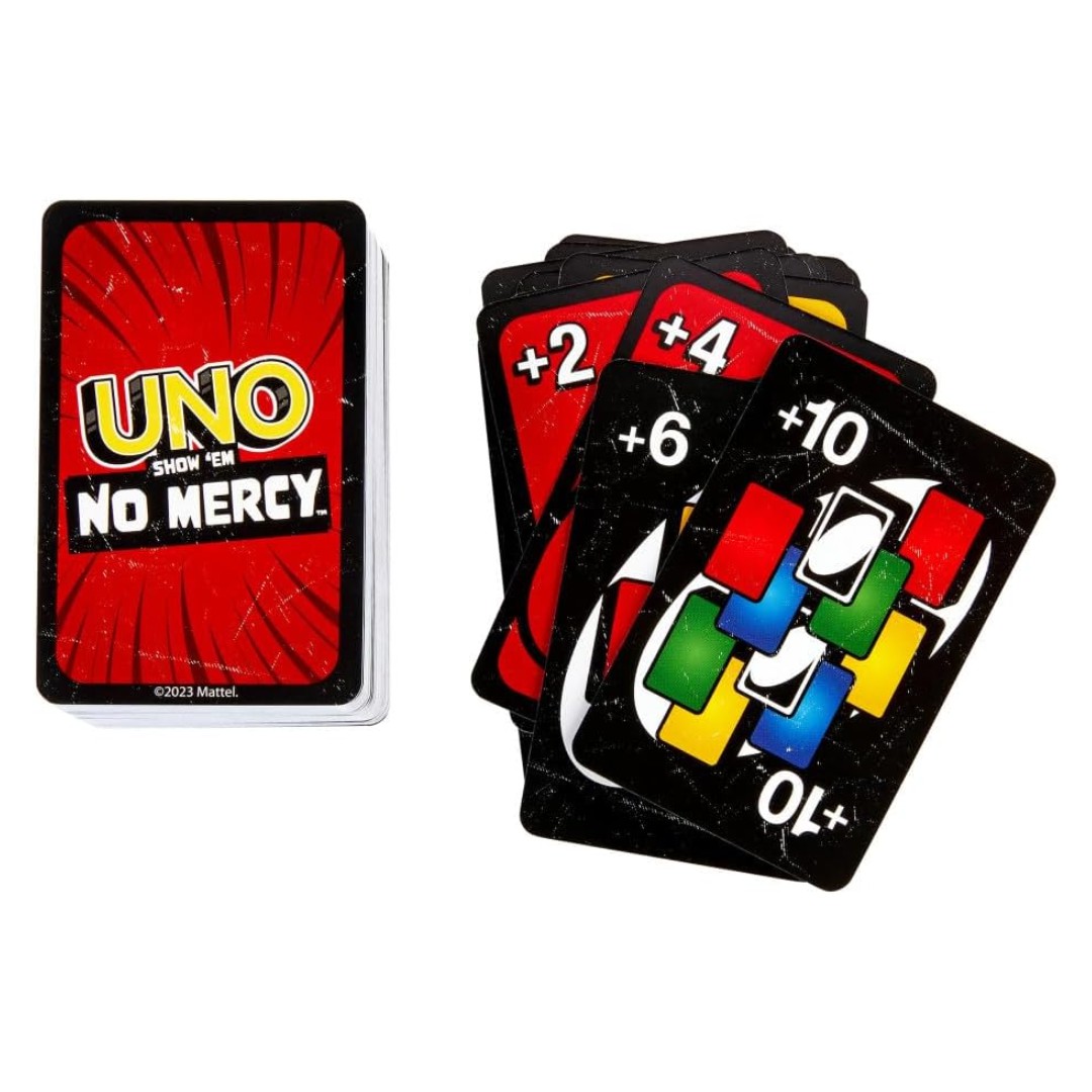 UNO No Mercy Mattel image number null