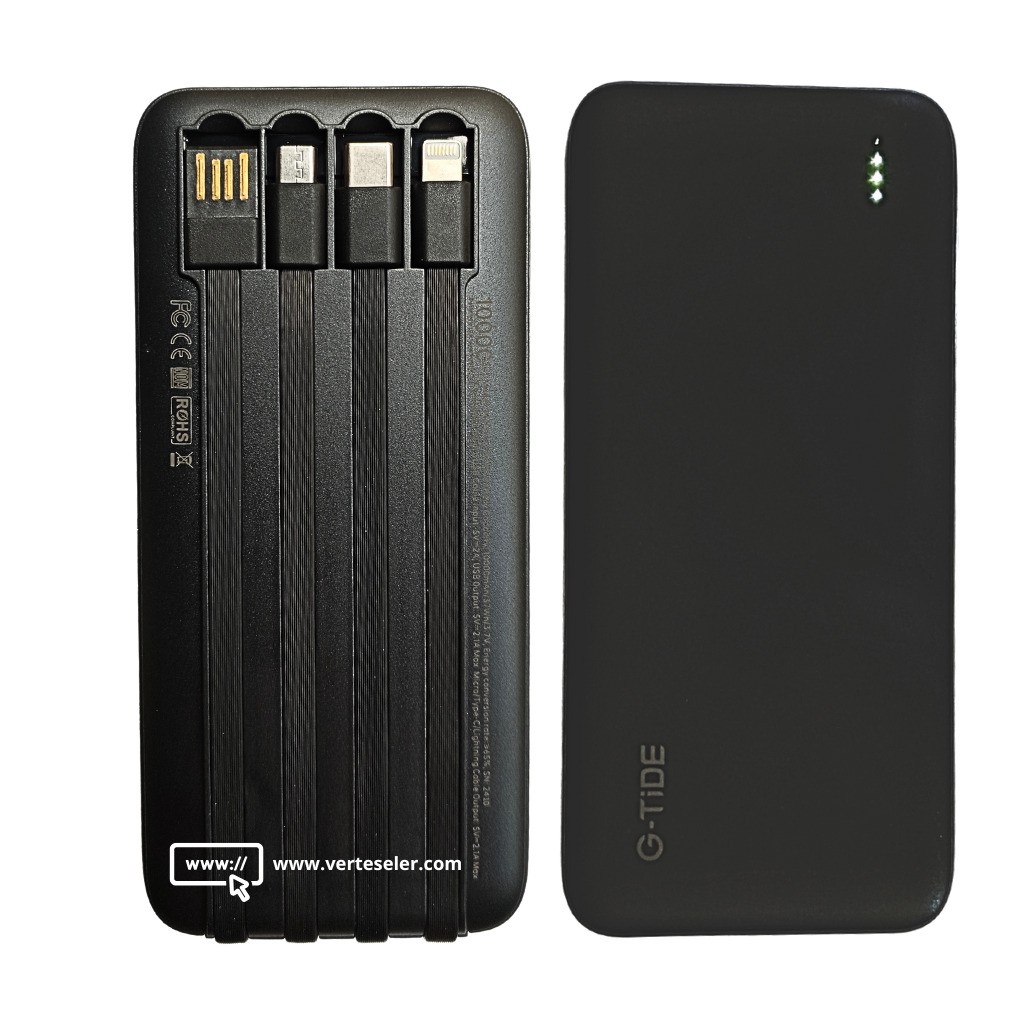 Bocina 1HORA BOC062 con Powerbank G-Tide P1 10 000 mHa image number null
