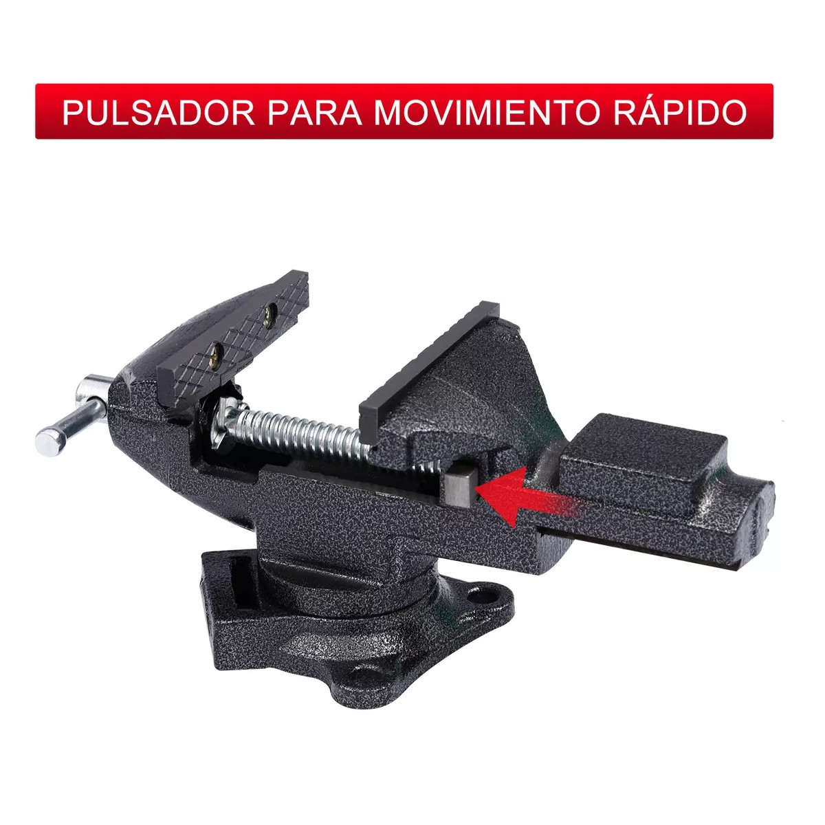 Tornillo De Banco Ligero 3.5' Ajuste R&aacute;pido. image number null