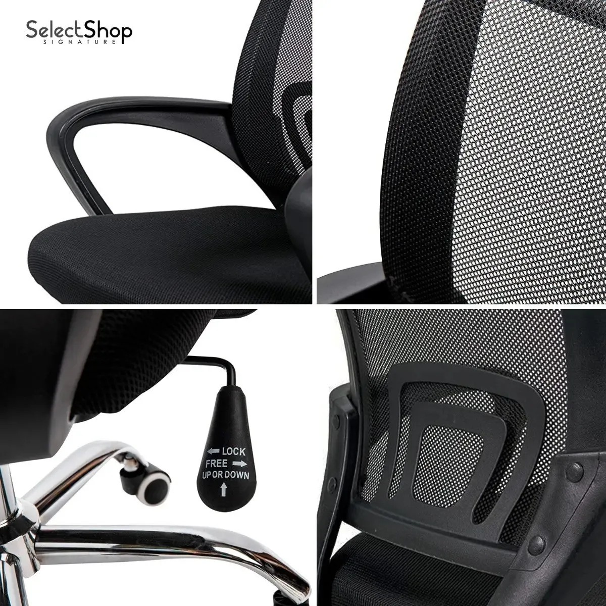 Silla De Escritorio Oficina Office Teche Ergonomica Soporte Tapizado image number null